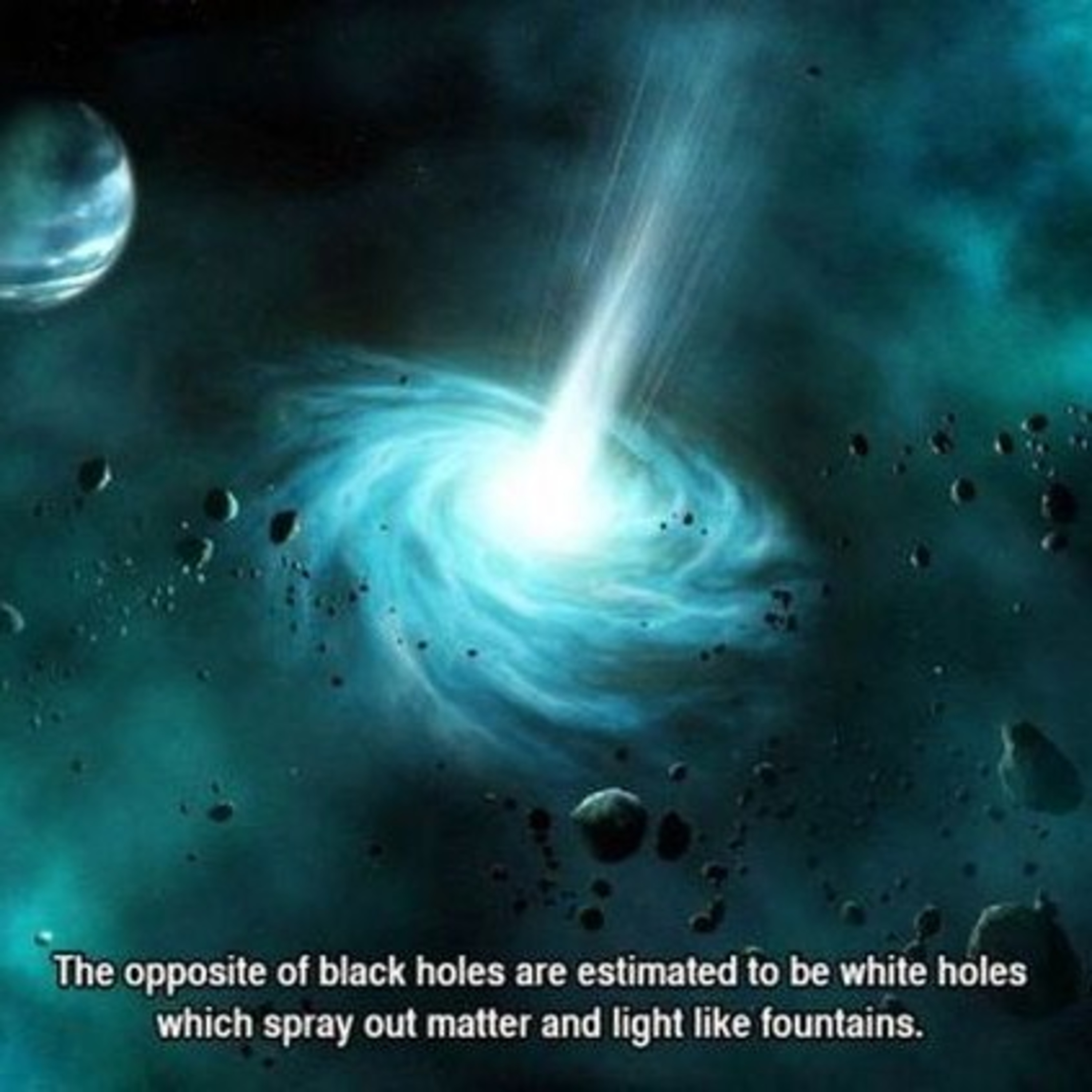 Black Holes are strange, but White Holes are stranger  episode artwork