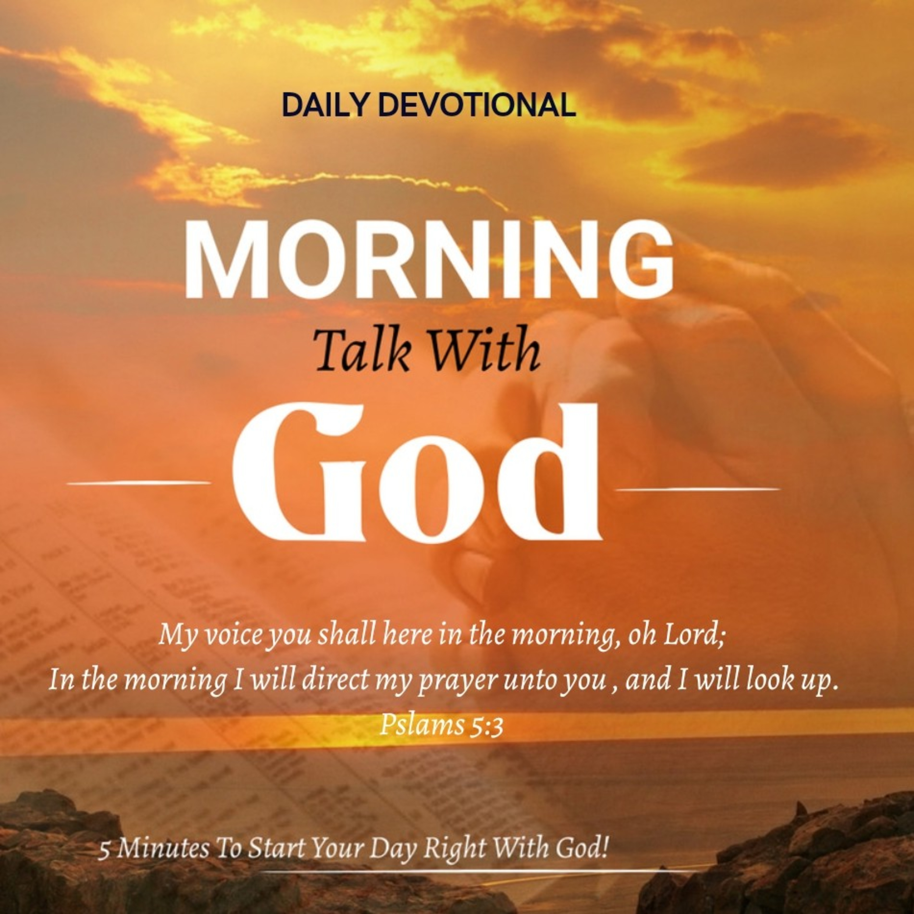 Morning Talk With God - Daily Devotional - Day 13 