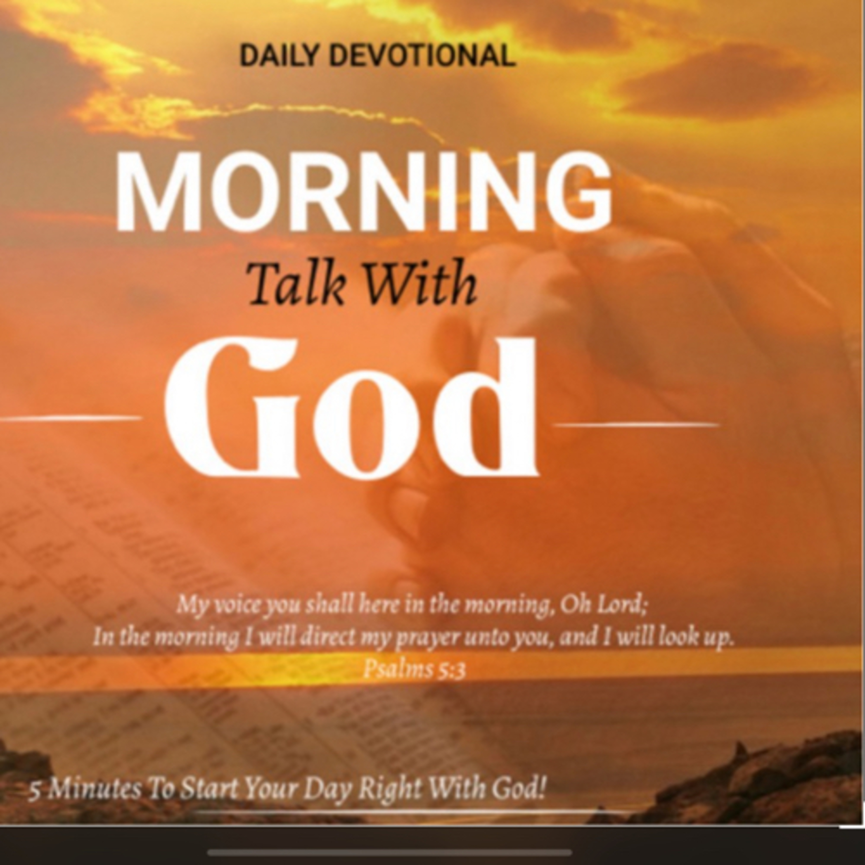 Morning Talk With God - May 2,2023 episode artwork