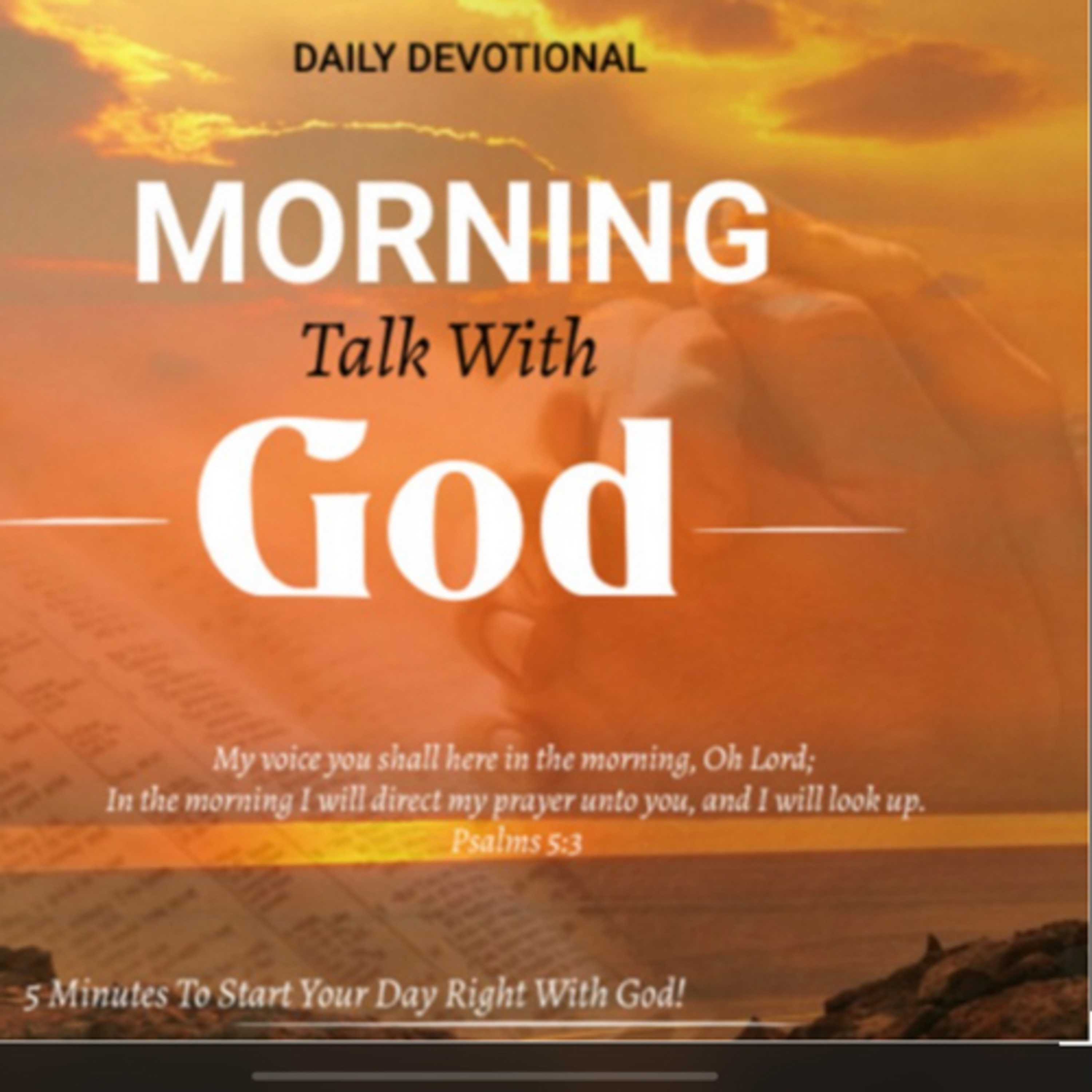 Morning Talk With God - May 6, 2023 episode artwork