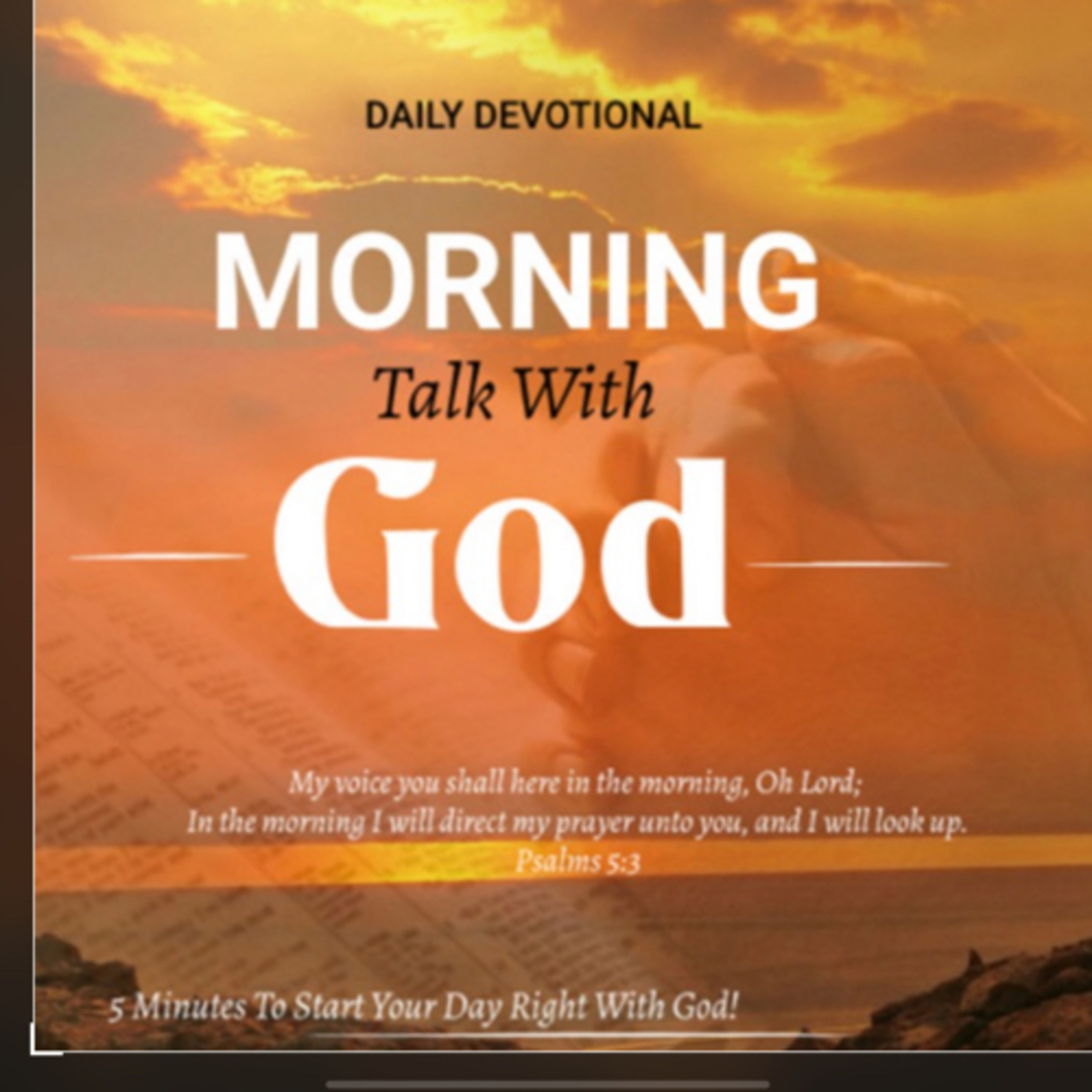 Morning Talk With God - Nov 4 episode artwork