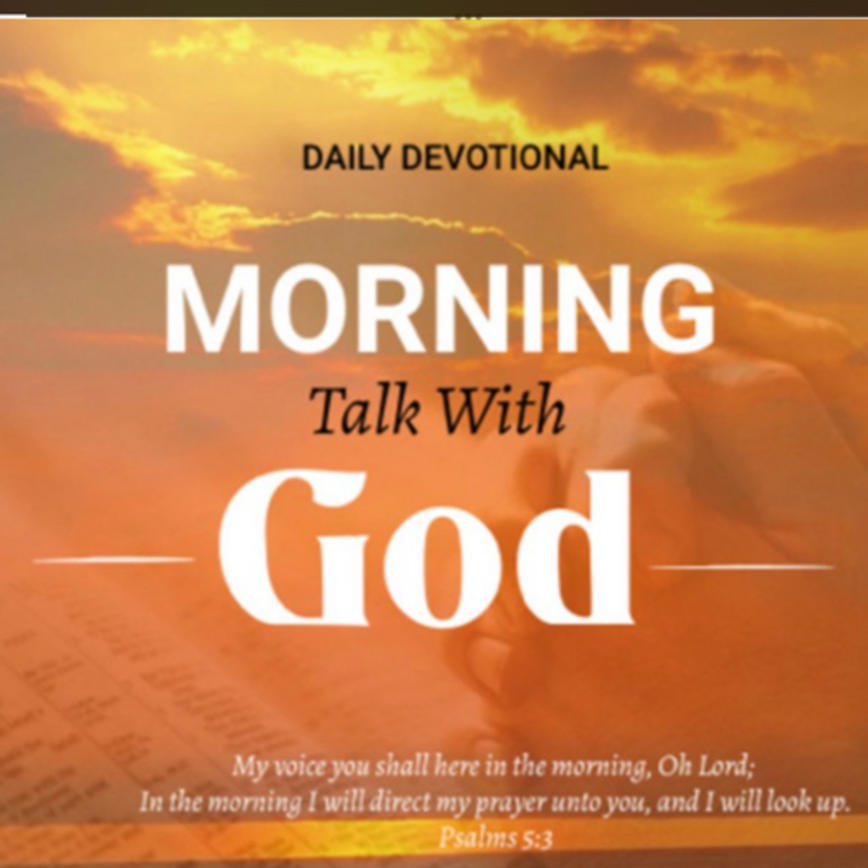 Hear and Obey - Morning Talk With God  episode artwork