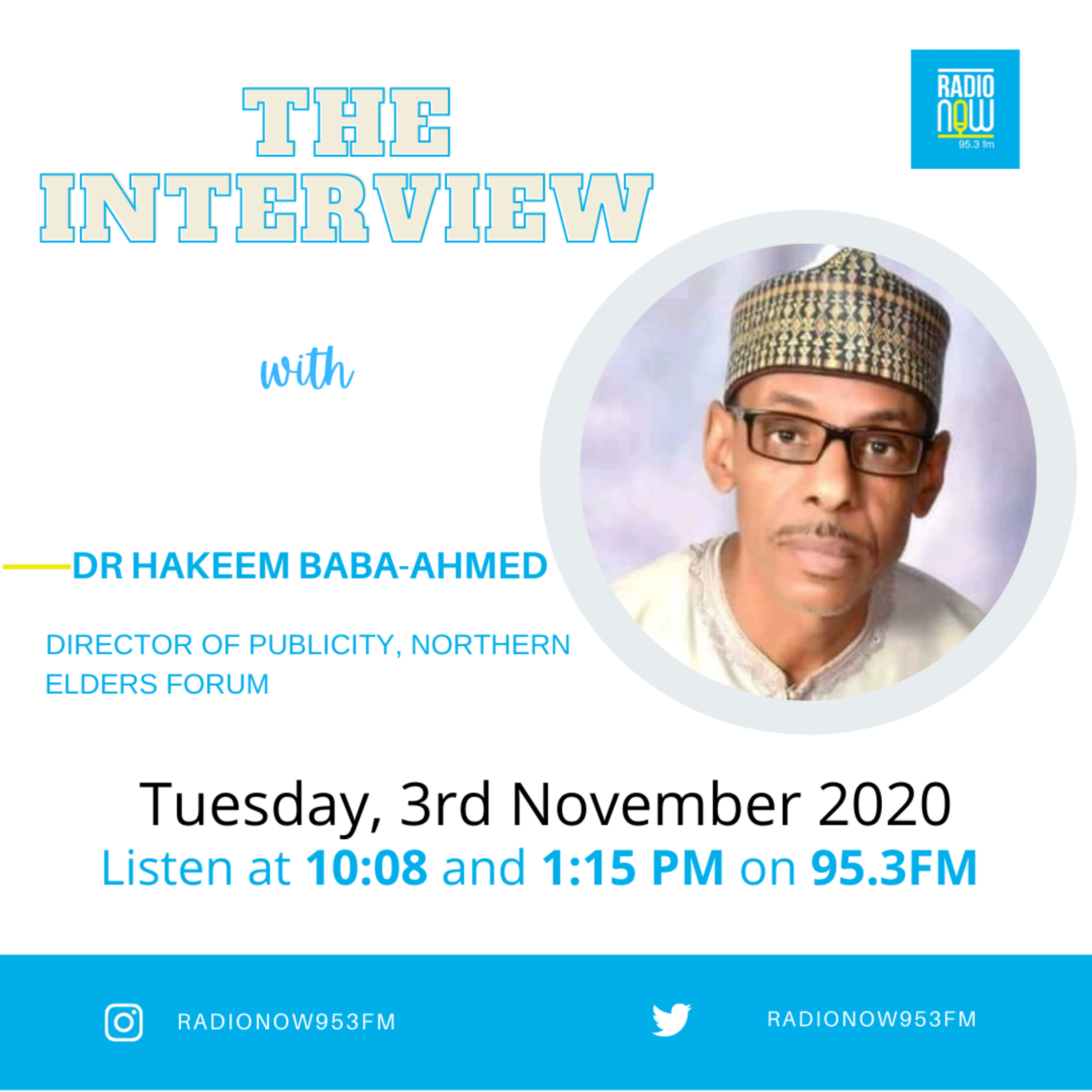 Dr Hakeem Baba-Ahmed - The Interview (03/11/2020) episode artwork