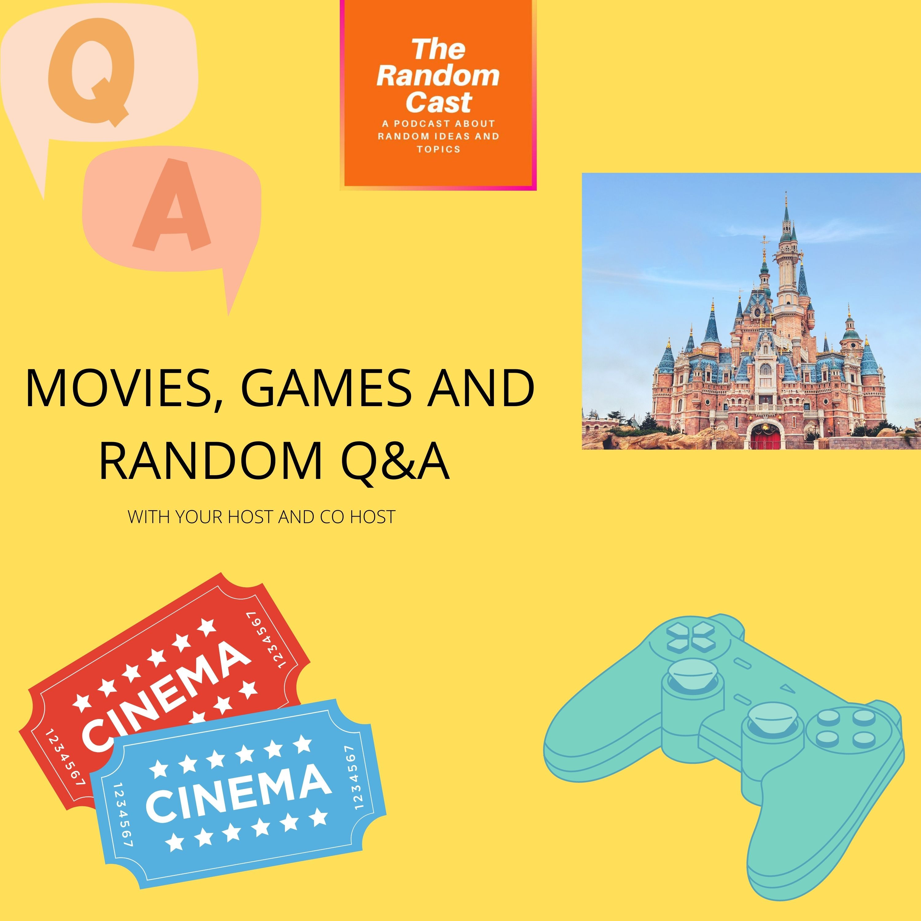 MOVIES AND GAMES AND RANDOM Q&A episode artwork