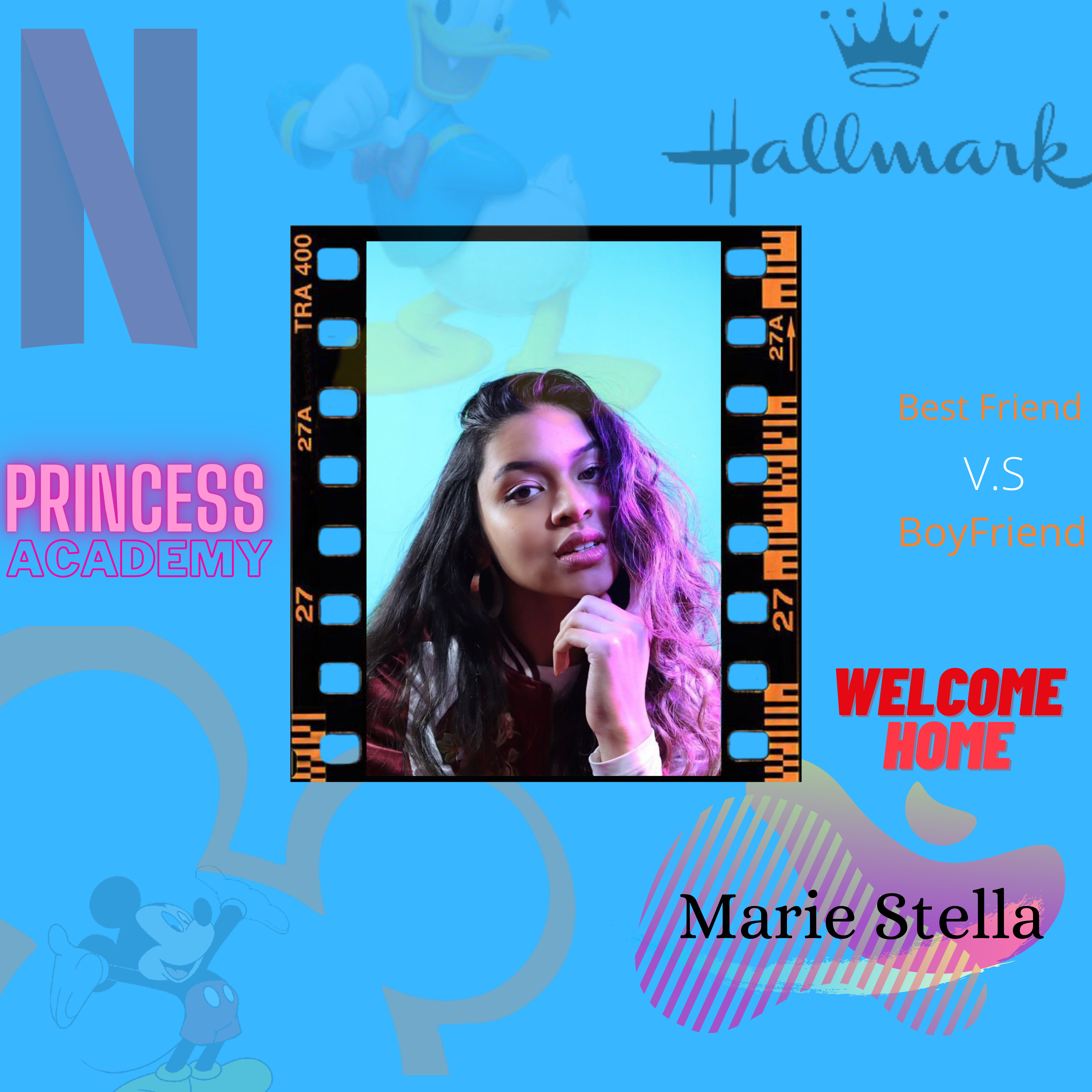 A Life journey of a Disknee, Netflox and Hallmark Movie Star and being a Producer Actor and Editor and More with Fire Would You Rather's a Tiktok Star over 630,000+ followers|| Ft: Marie Stella episode artwork