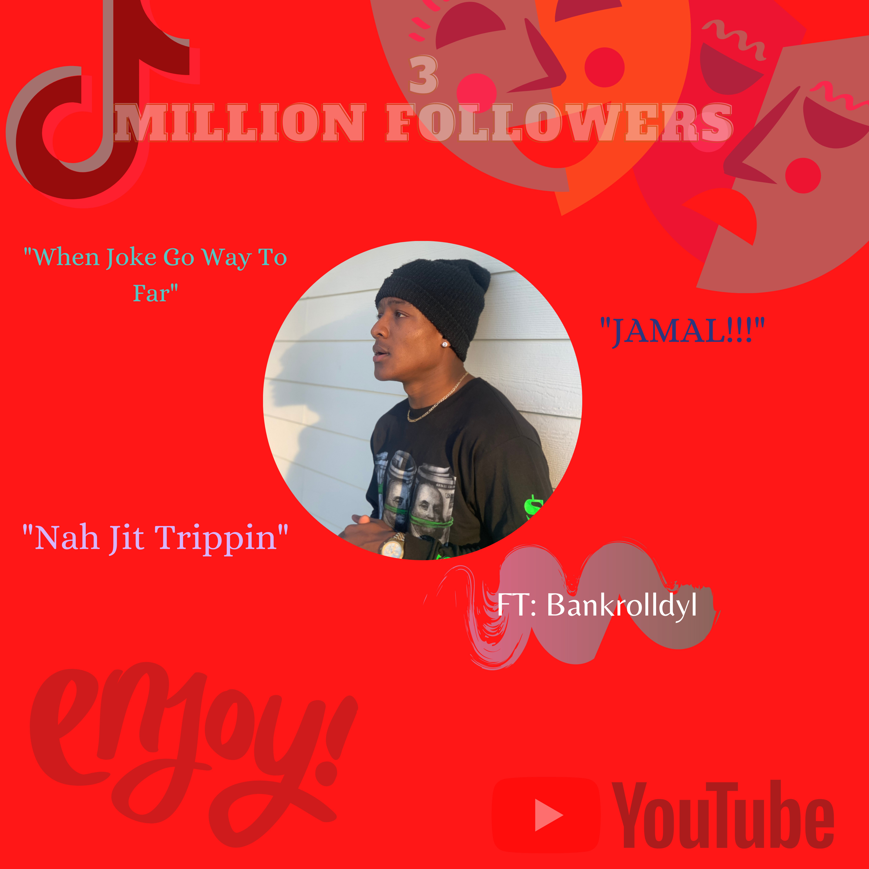 Hitting 3 Million Followers on Tiktok in a Month with "Nah Jit Trippin" Ft: Bankrolldyl  episode artwork