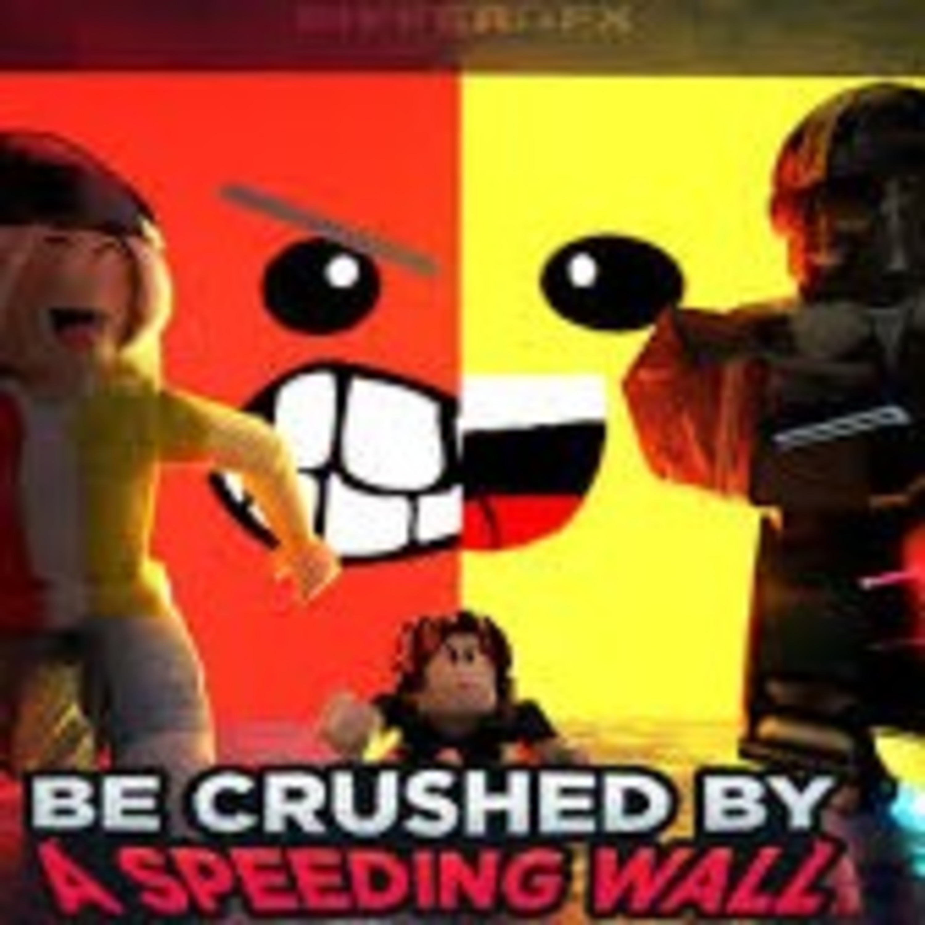 Playing roblox: be crushed by a speeding wall episode artwork