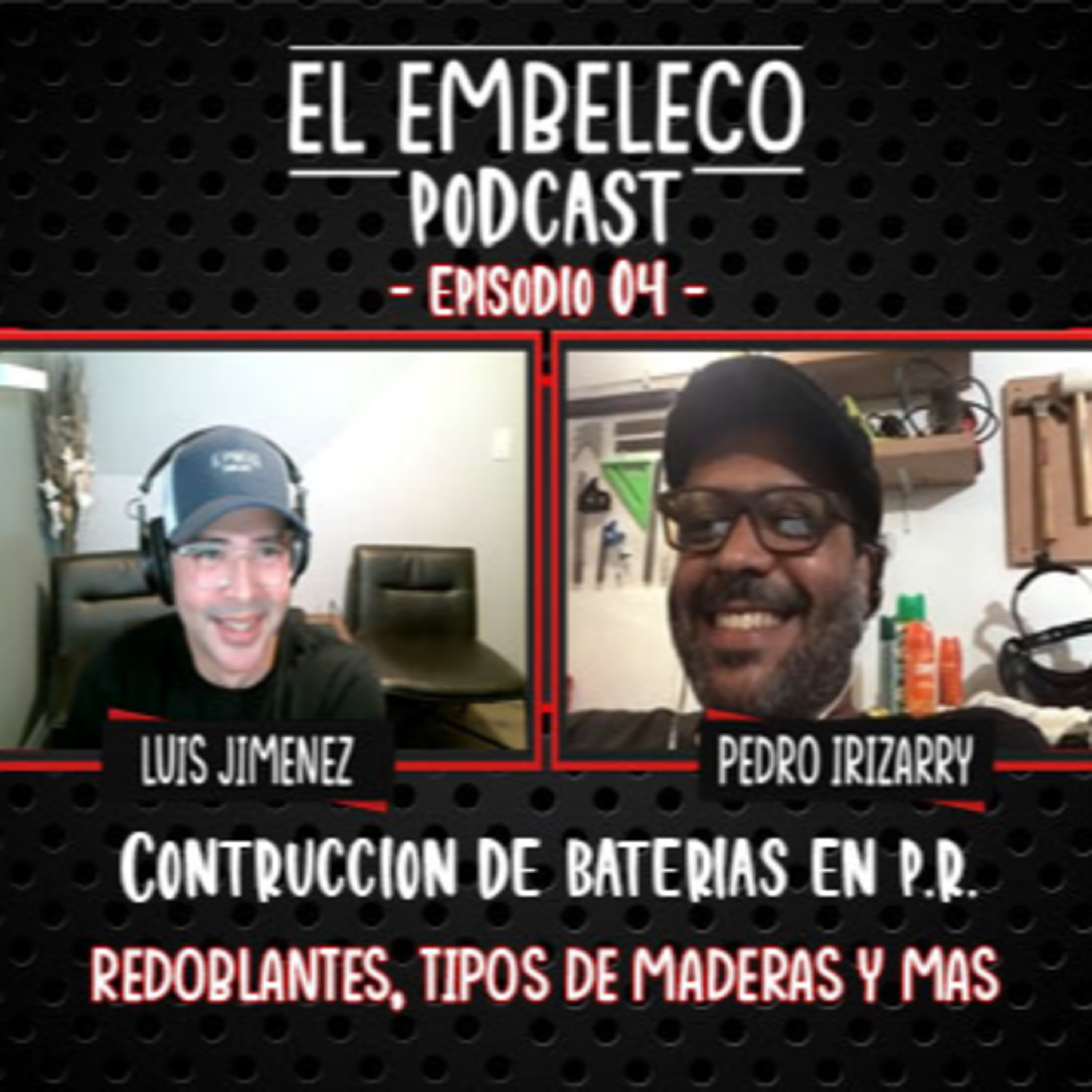 Season 1: Ep. 04 - Conoce a Pedro Irizarry. Baterista, Constructor y Restaurador de Baterias