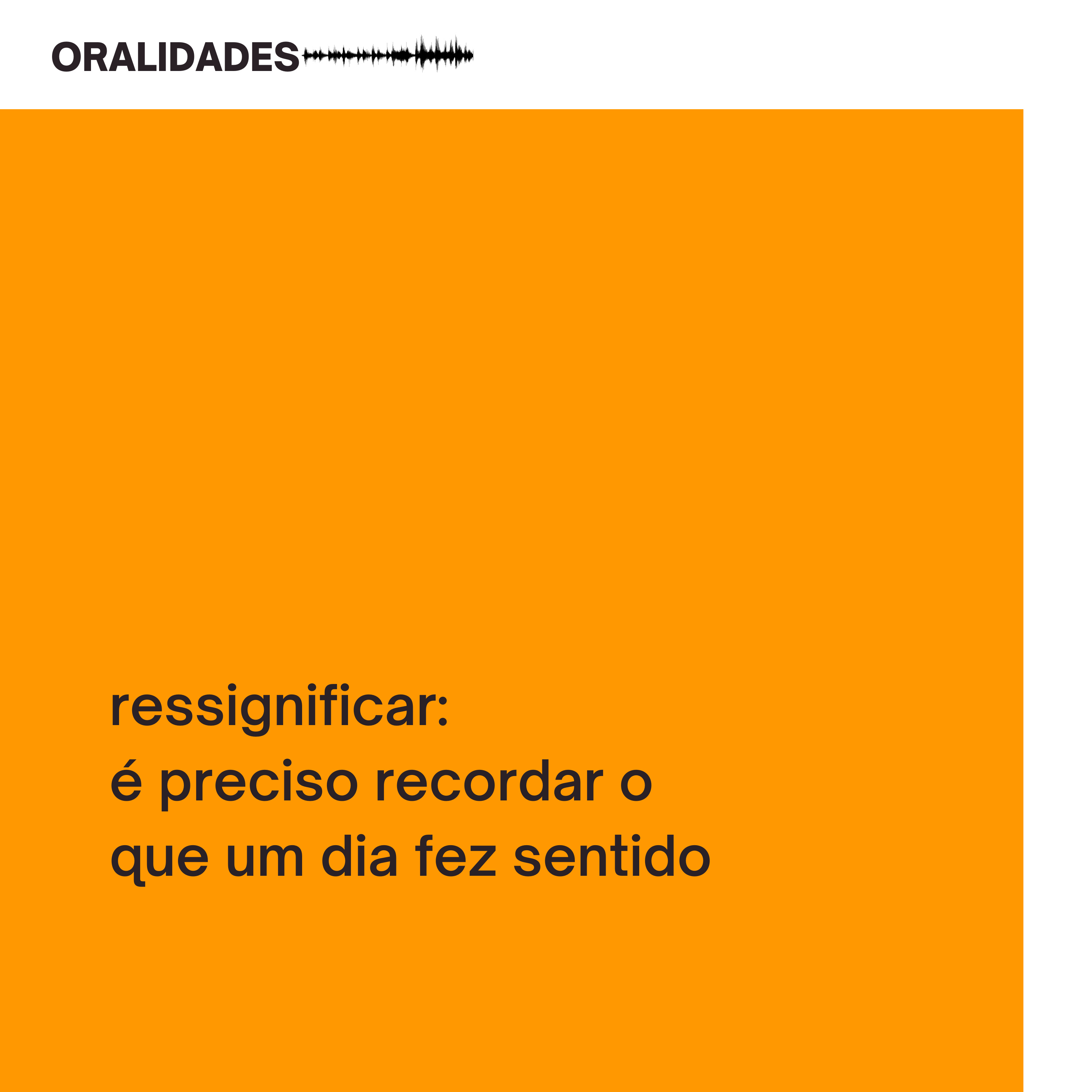 Oralidades
