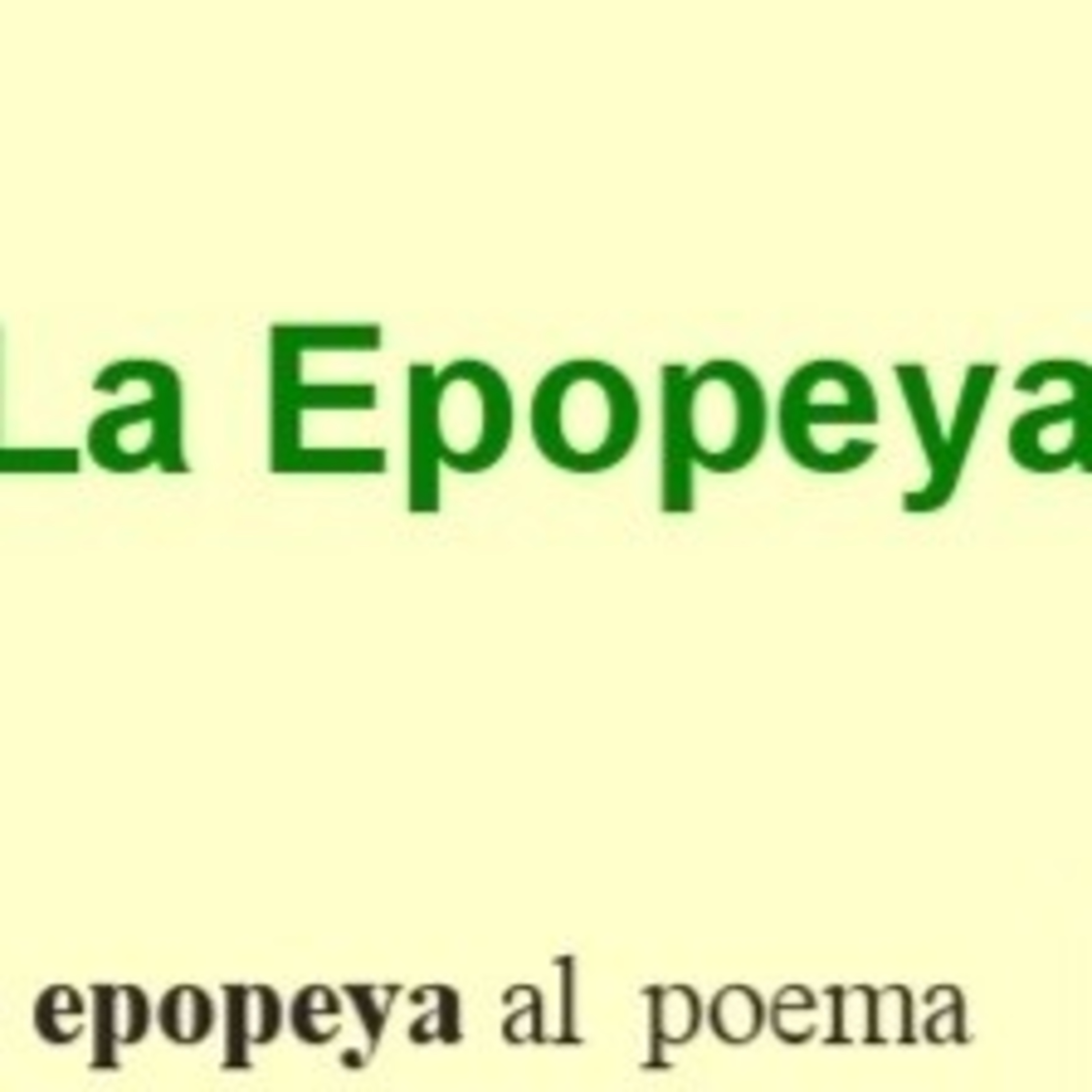 La epopeya episode artwork