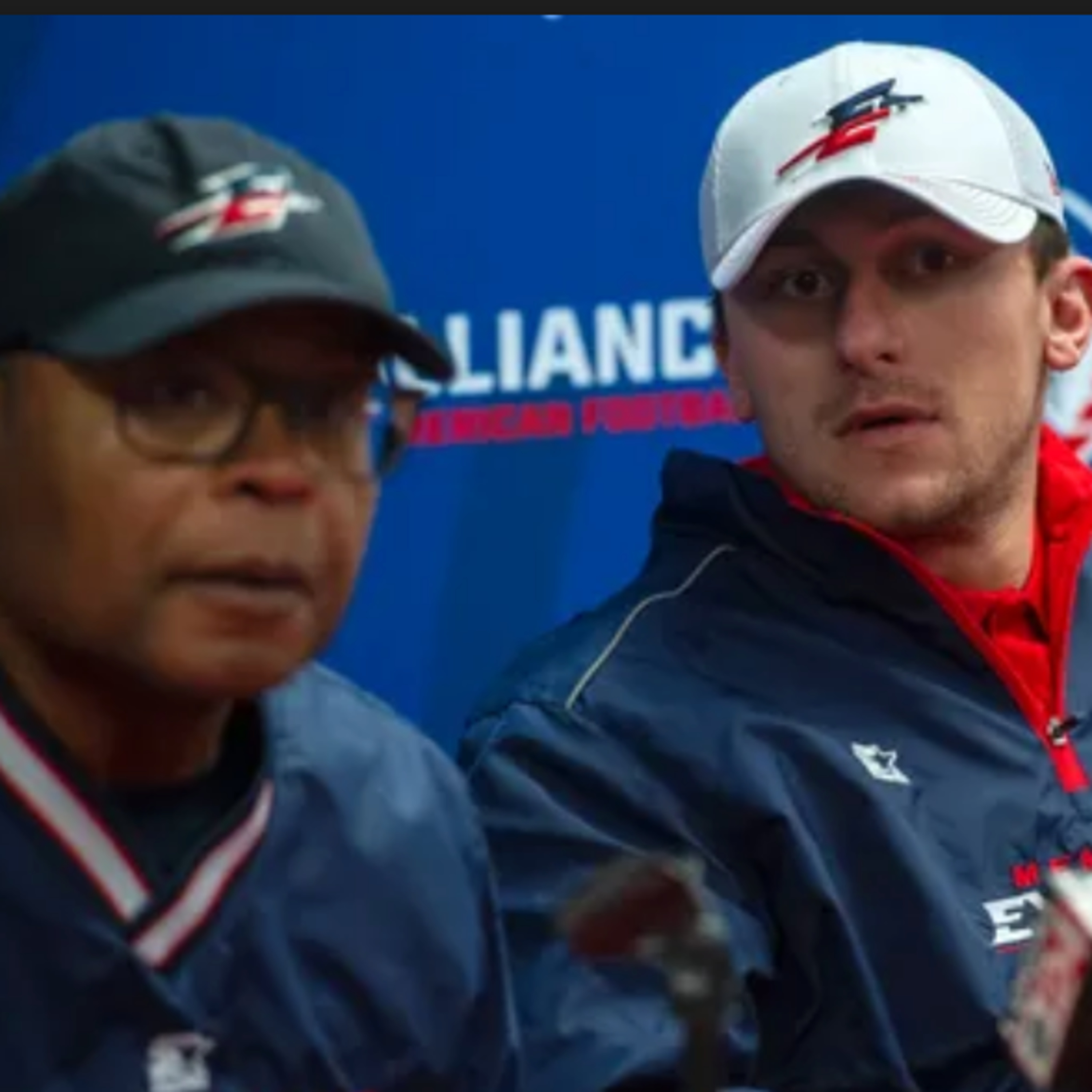 AFR BREAKING NEWS: Johnny Manziel Joins Memphis Express Press Conference