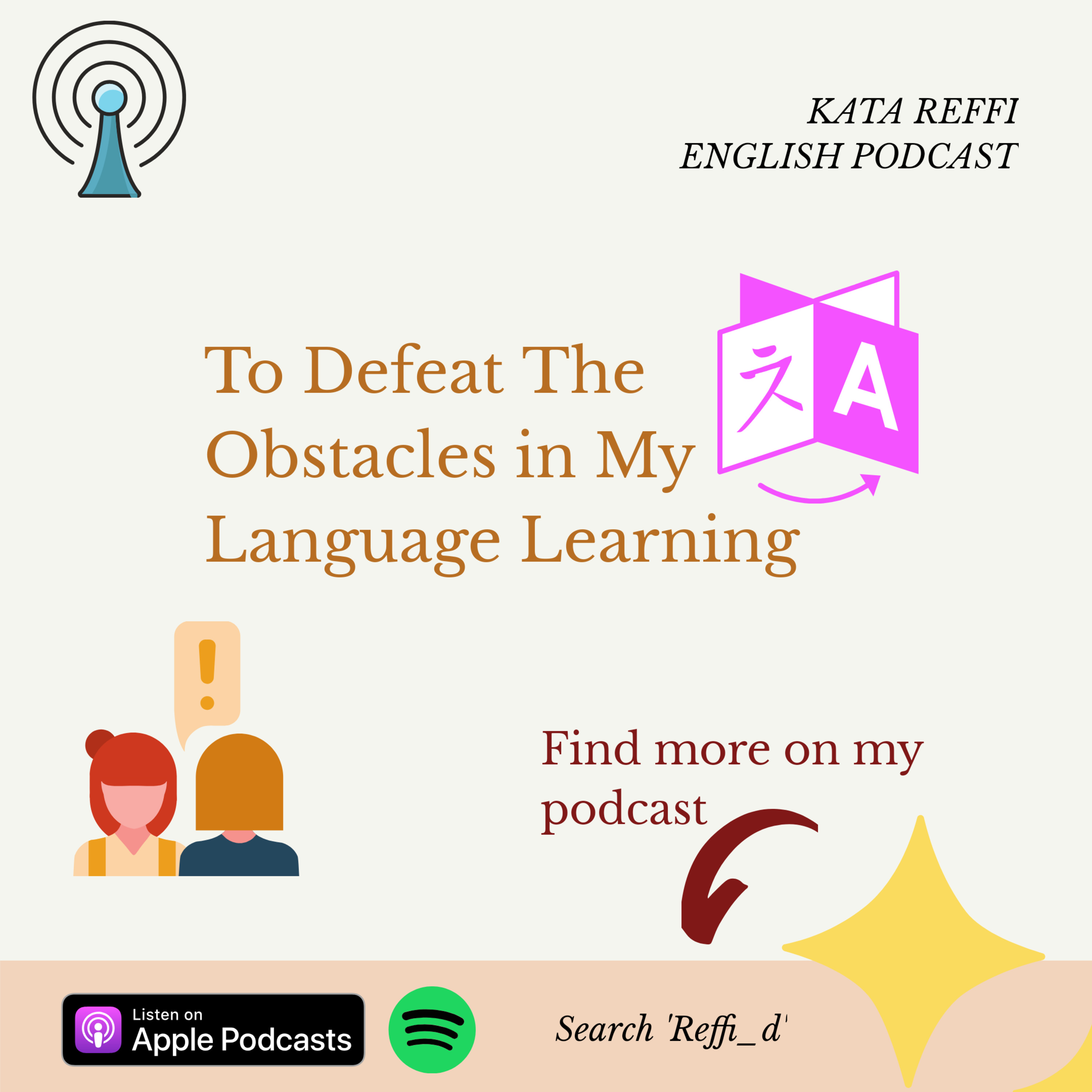 To Defeat The Obstacles In My Language Learning episode artwork