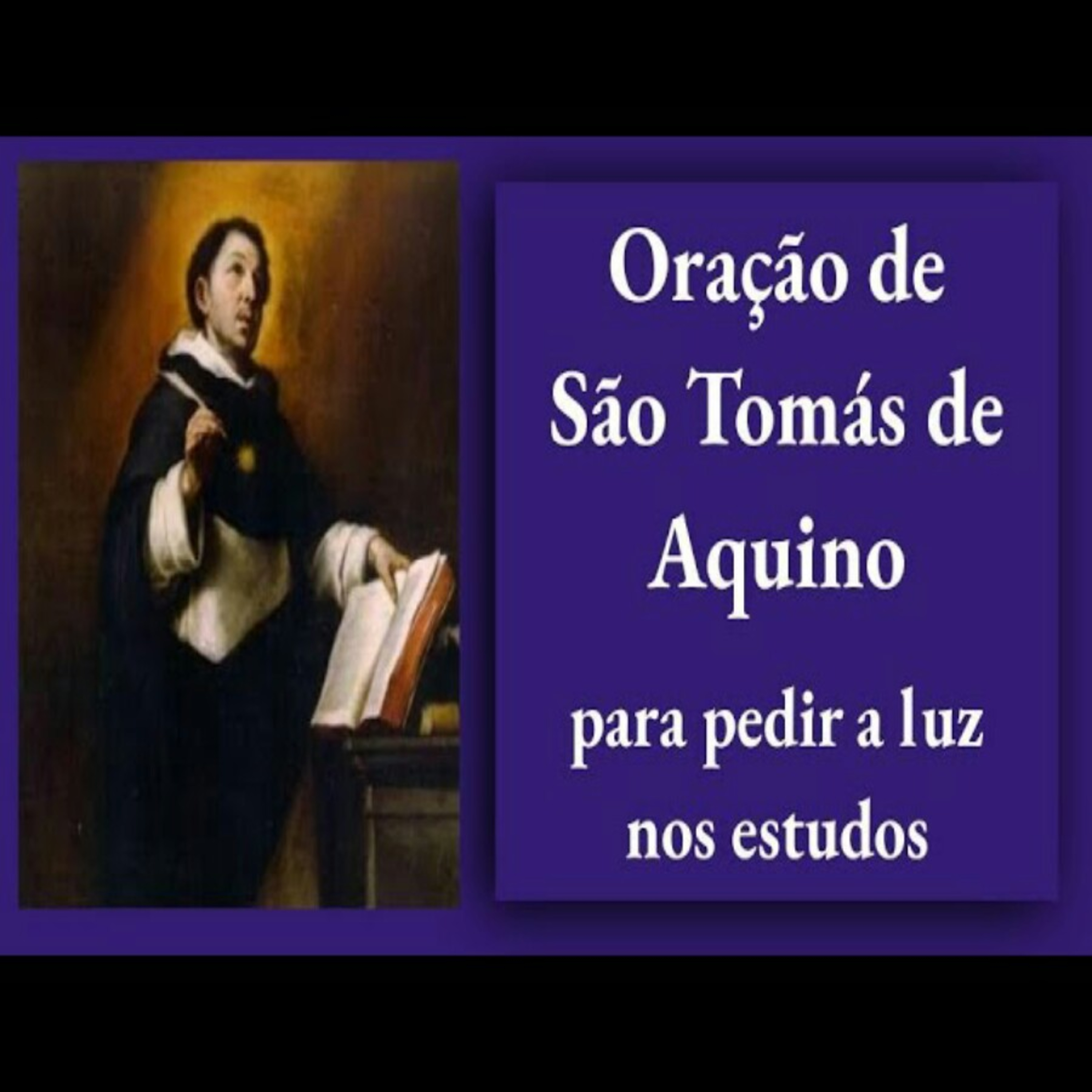 Oração de São Tomás de Aquino para pedir a luz nos estudos
 episode artwork