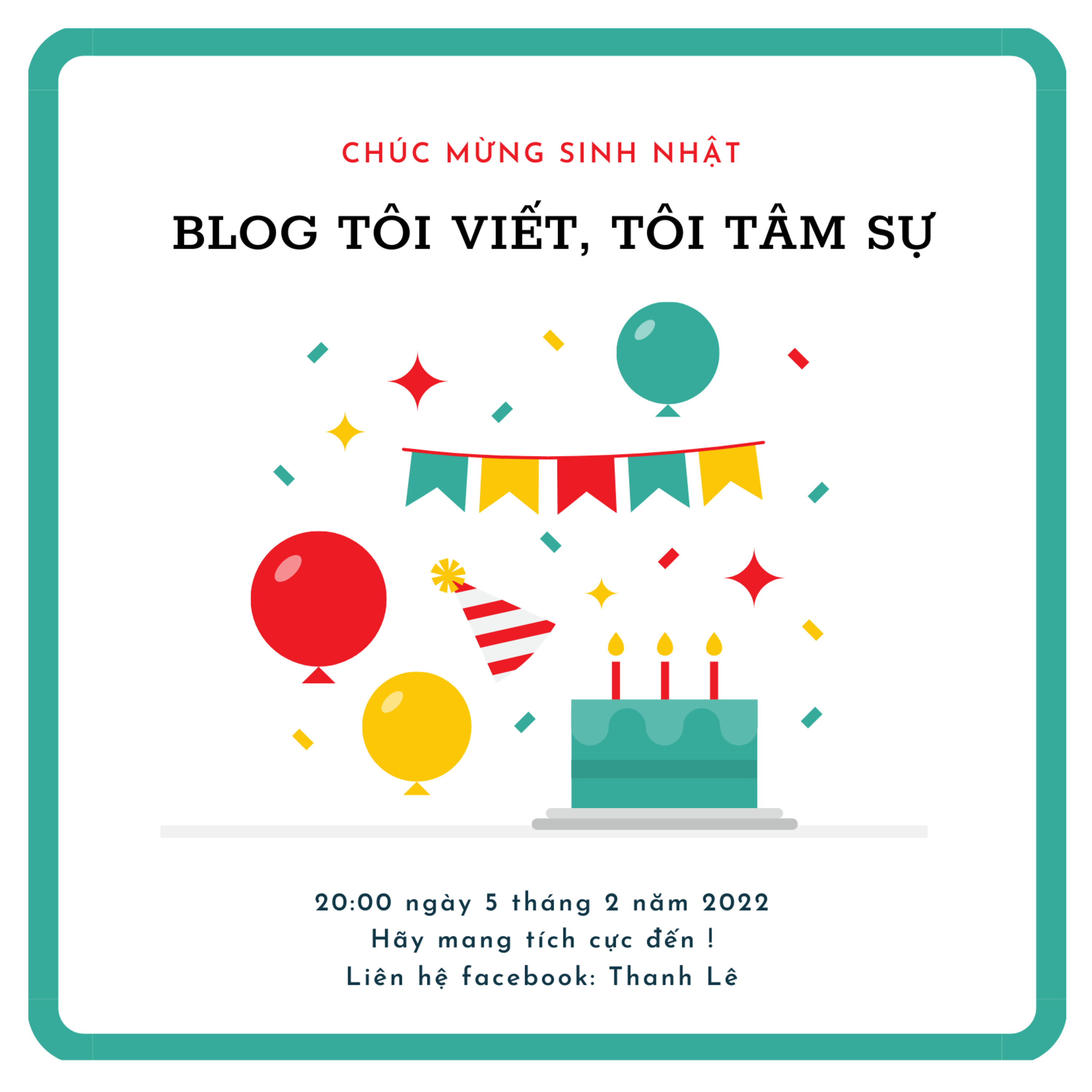 Blog tôi viết, tôi tâm sự