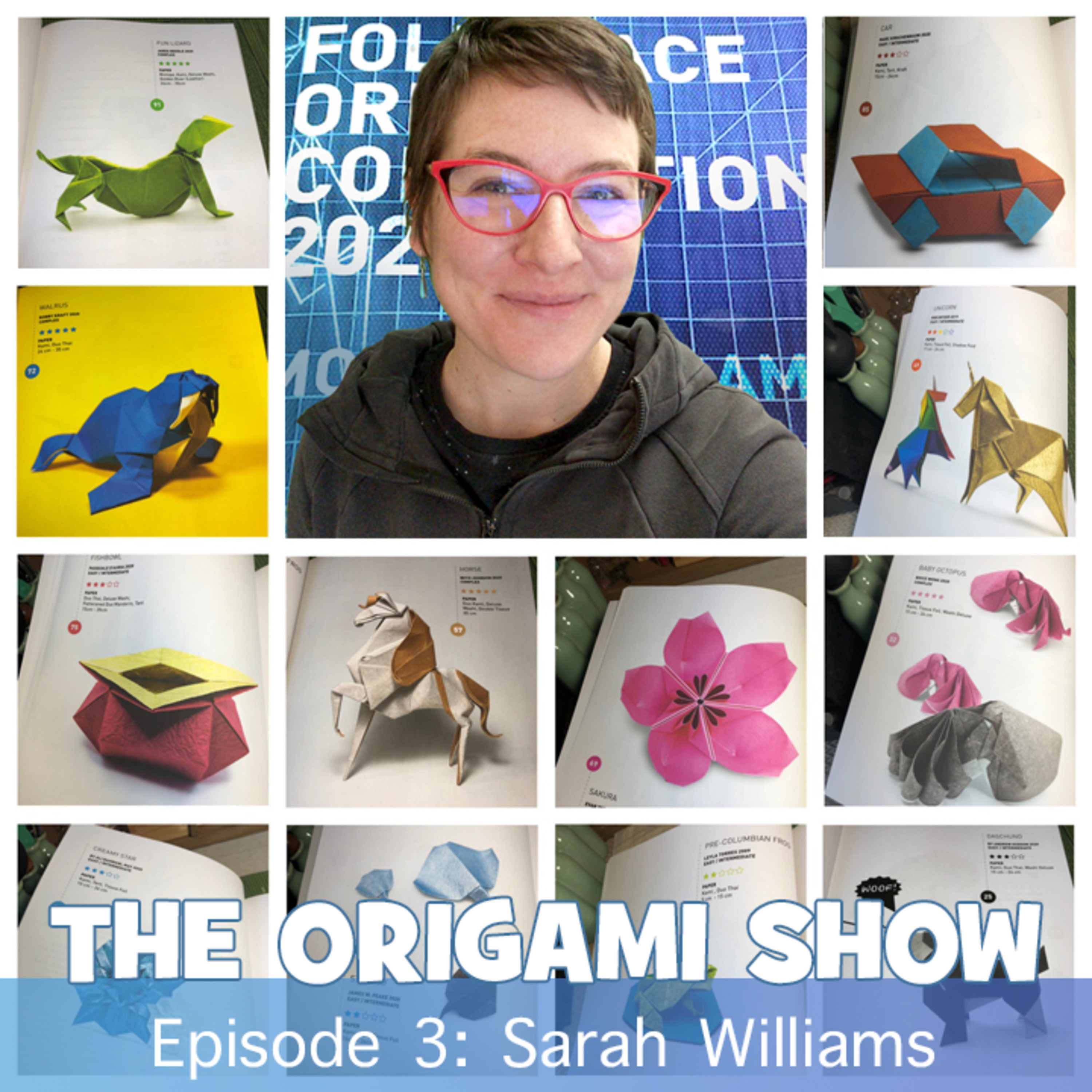 The Origami Show #3: Sarah Williams episode artwork