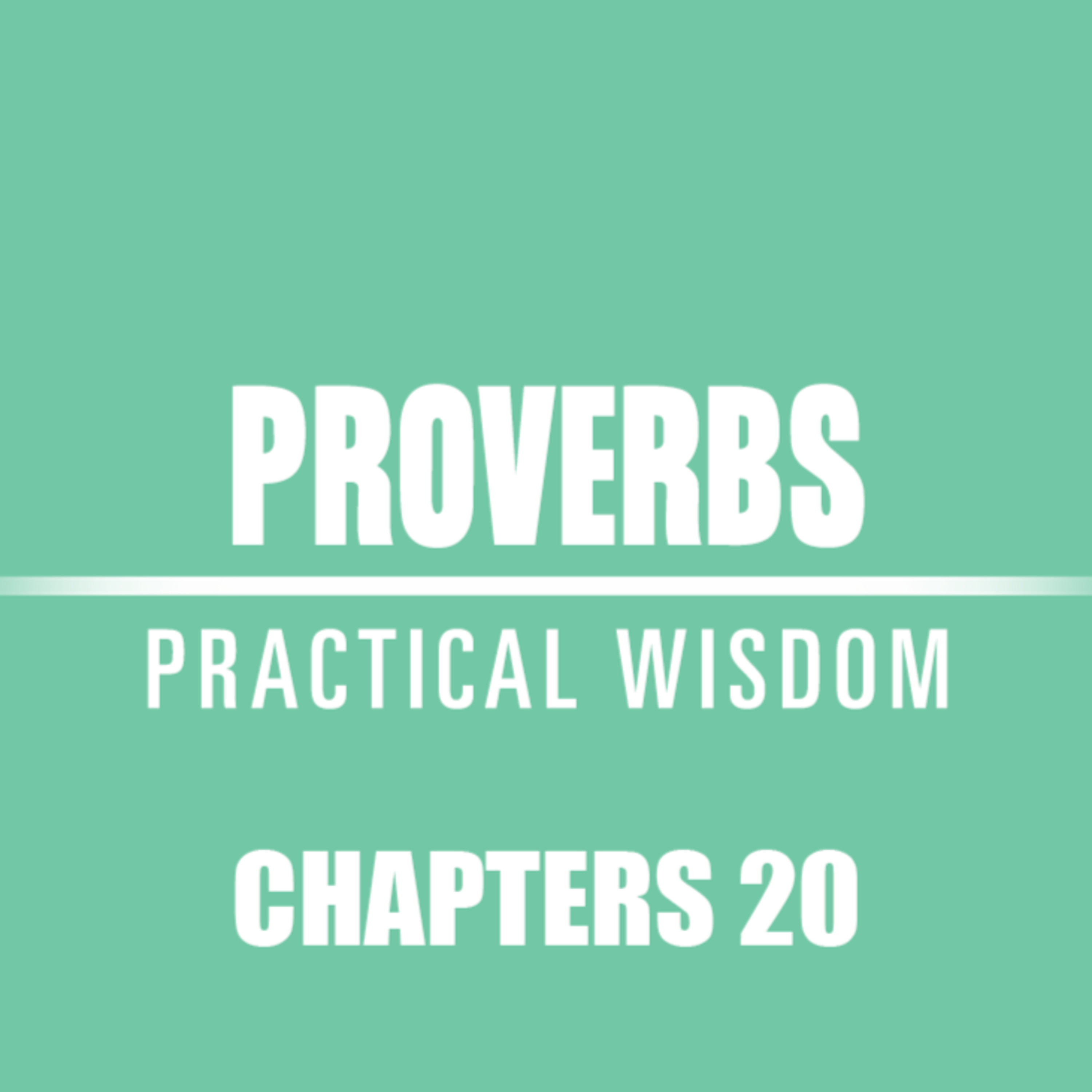 Proverbs 20 episode artwork
