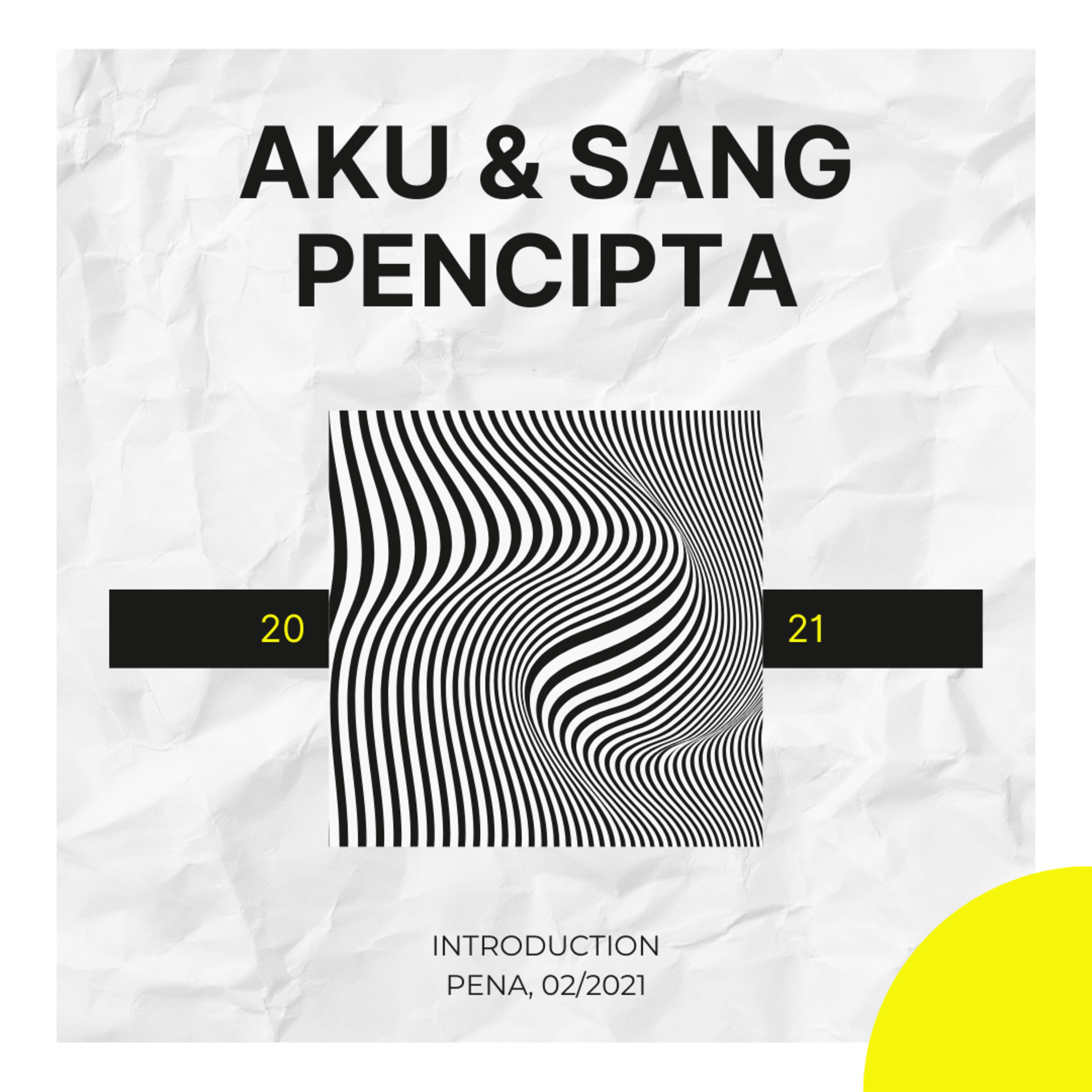 Aku dan Sang Pencipta