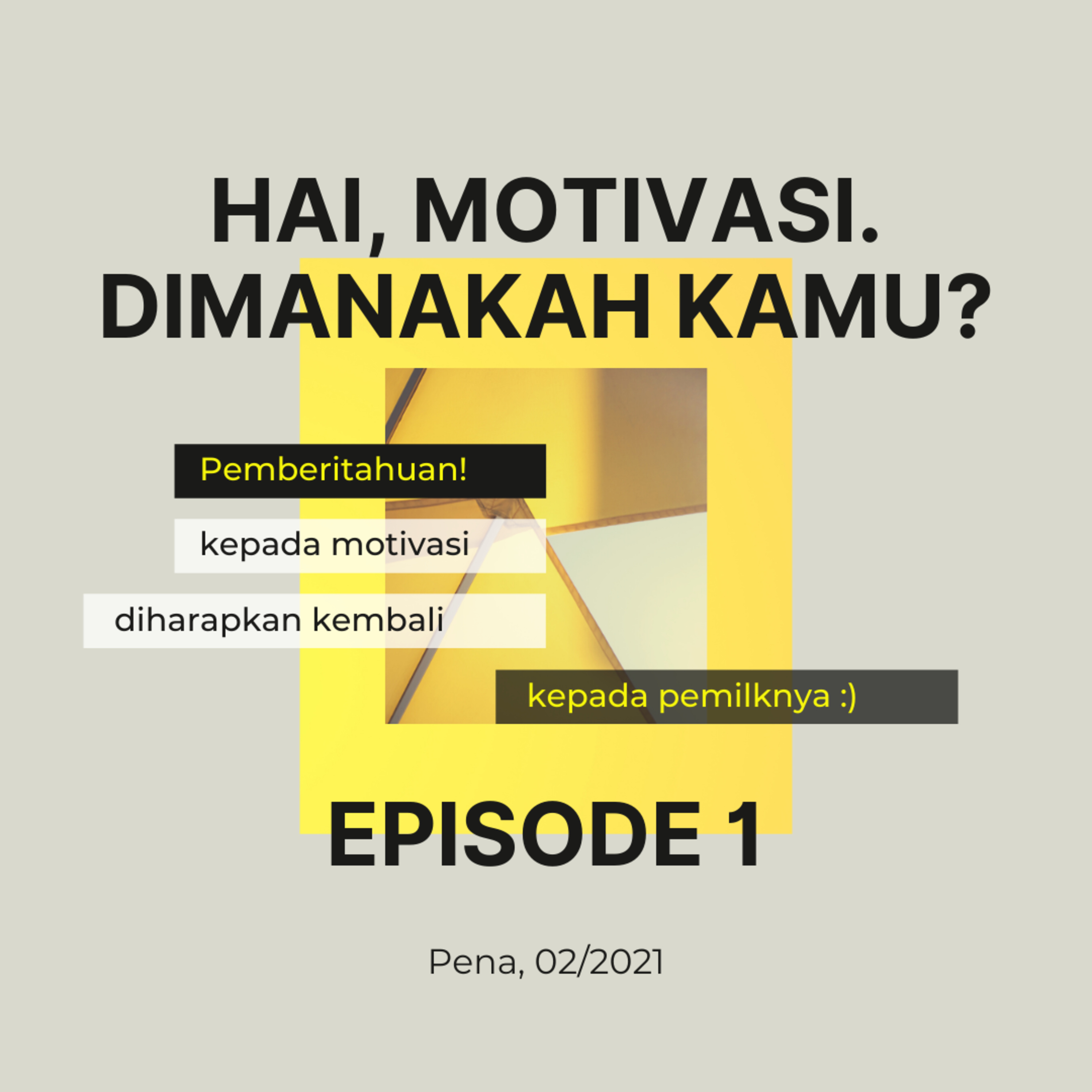 Aku dan Sang Pencipta