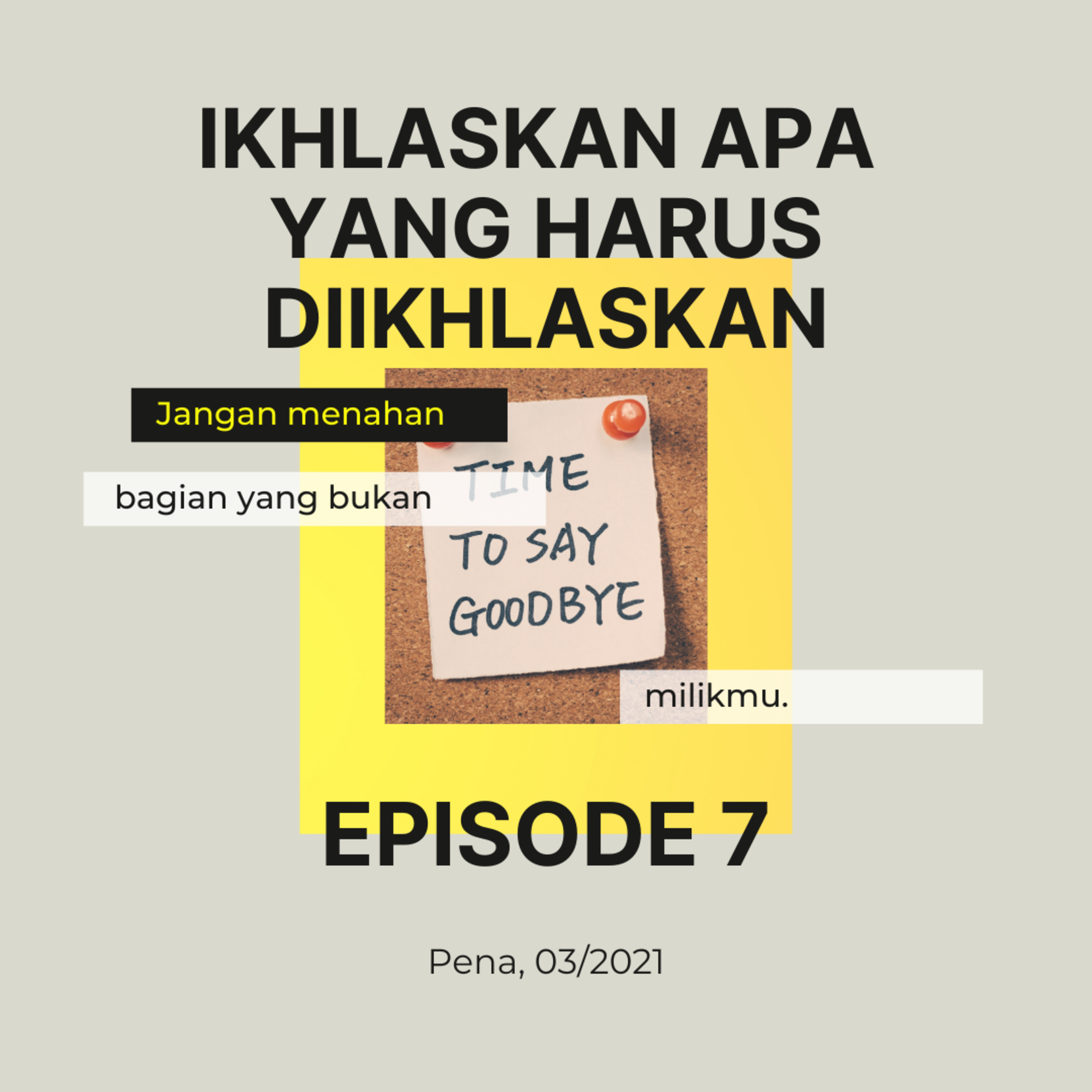 Aku dan Sang Pencipta