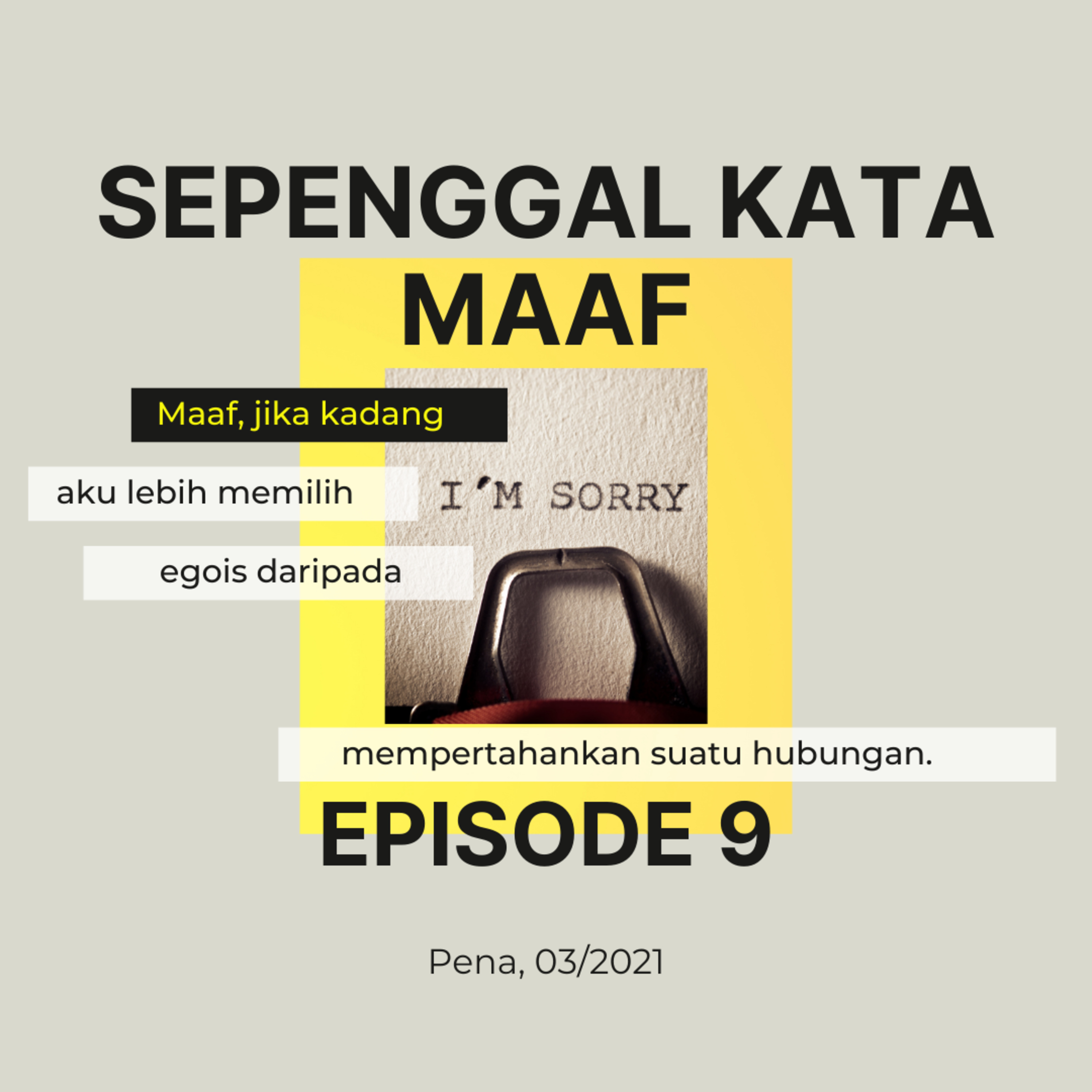 Aku dan Sang Pencipta