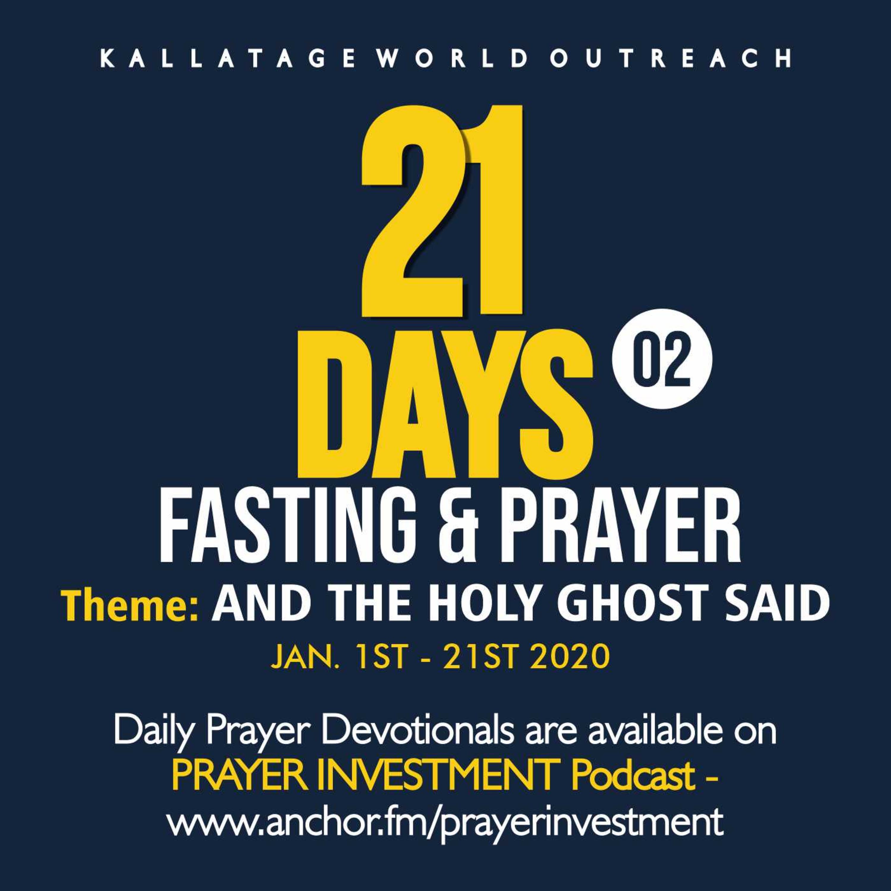 Prayer Investment Podcast