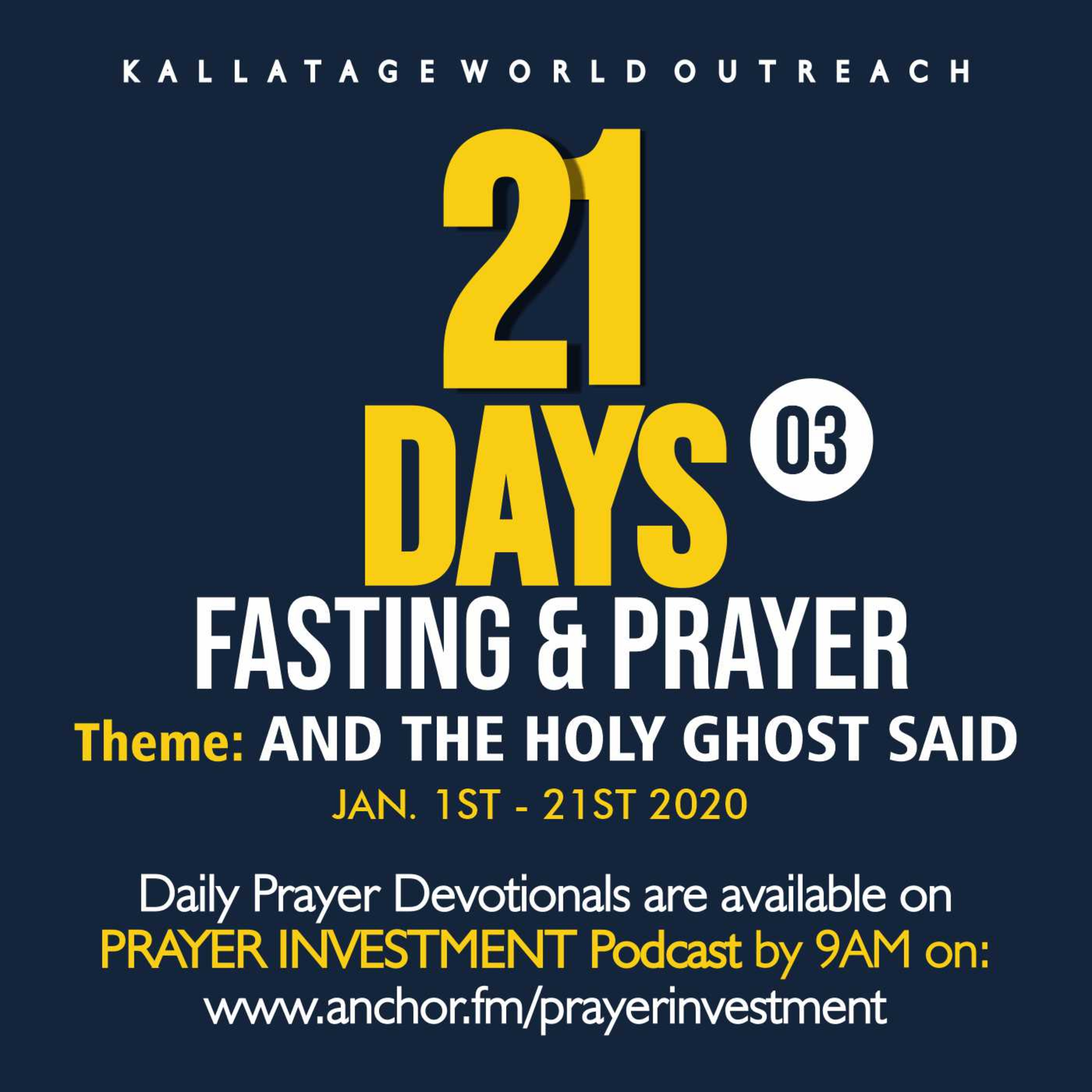 Prayer Investment Podcast