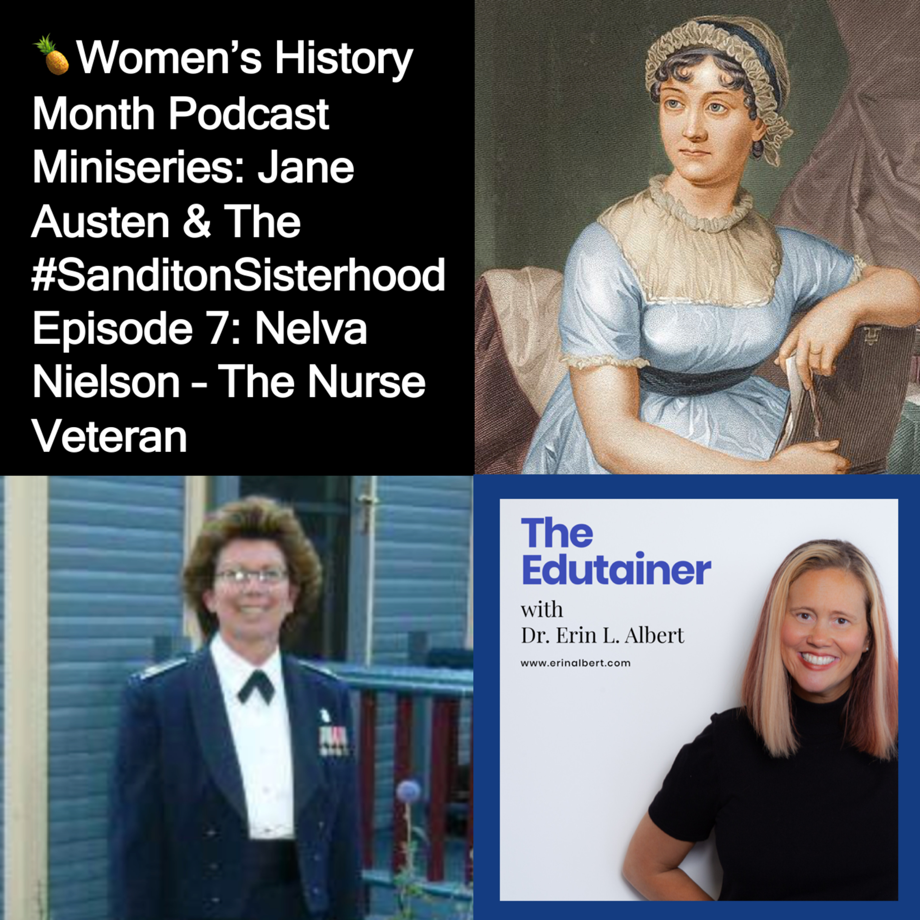 🖋Part 7 - The Jane Austen Women’s History Month Save Sanditon series with Nelva Nielsen episode artwork