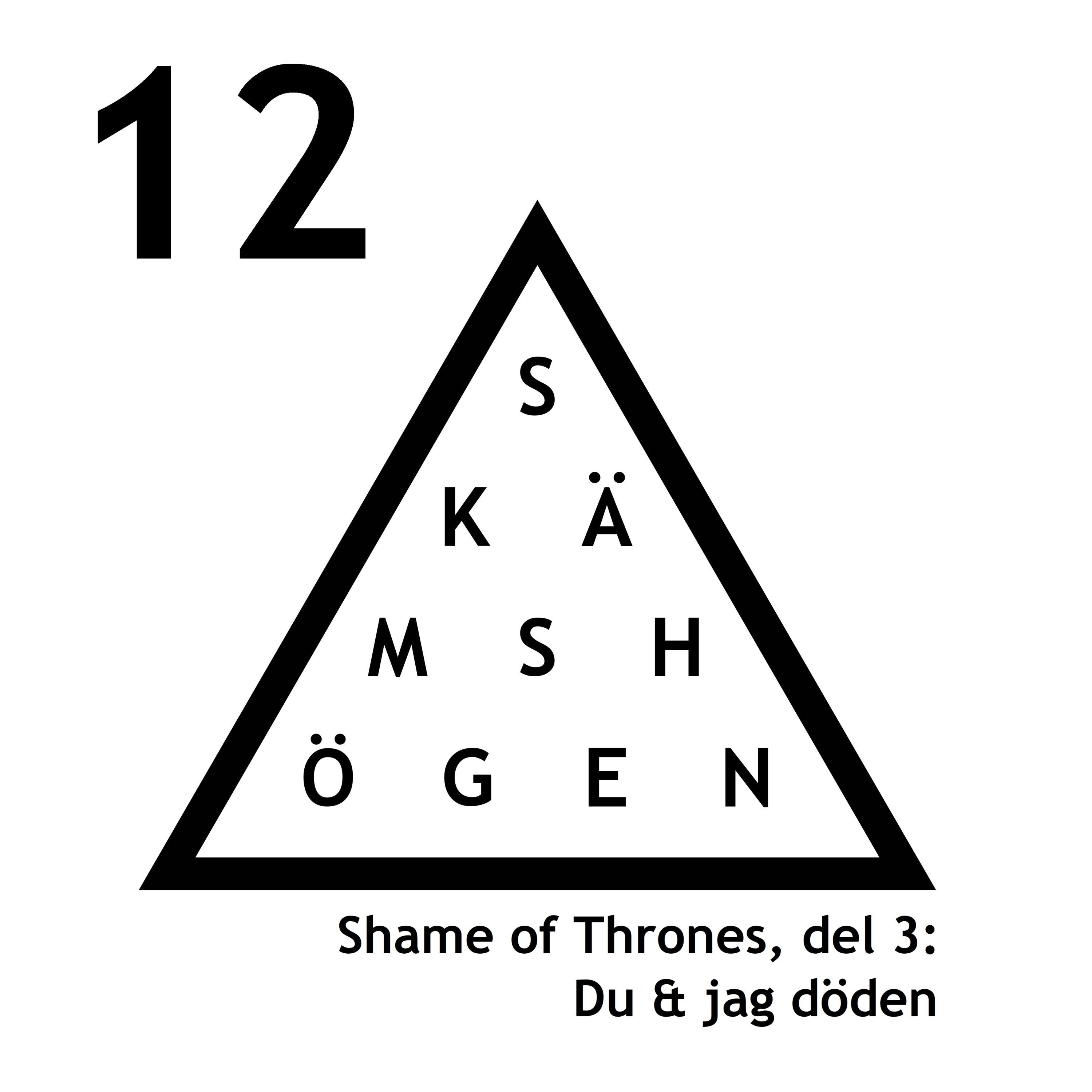 Avsnitt 12 - Shame of Thrones, del 3: Du & jag döden episode artwork