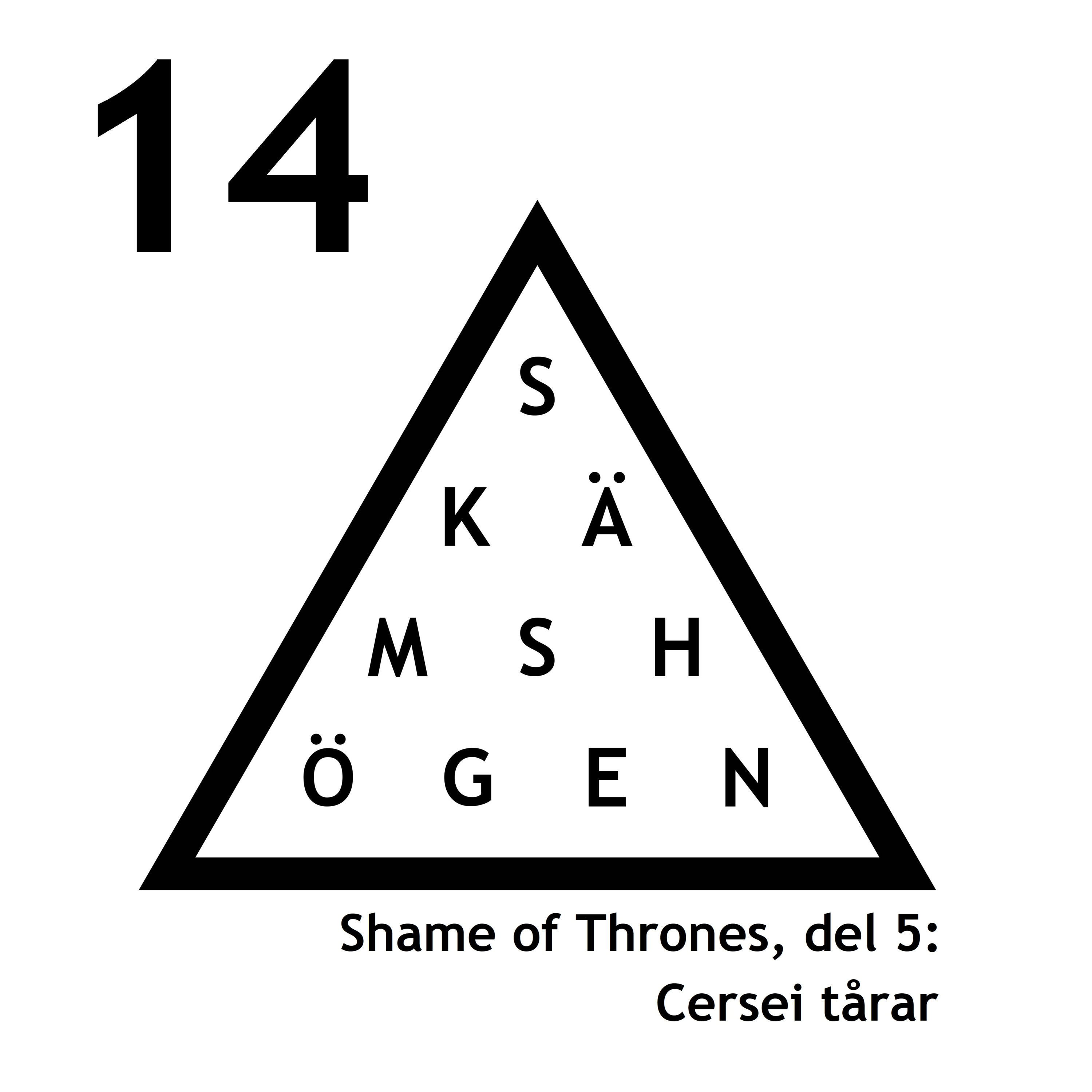 Avsnitt 14 - Shame of Thrones, del 5: Cersei tårar episode artwork