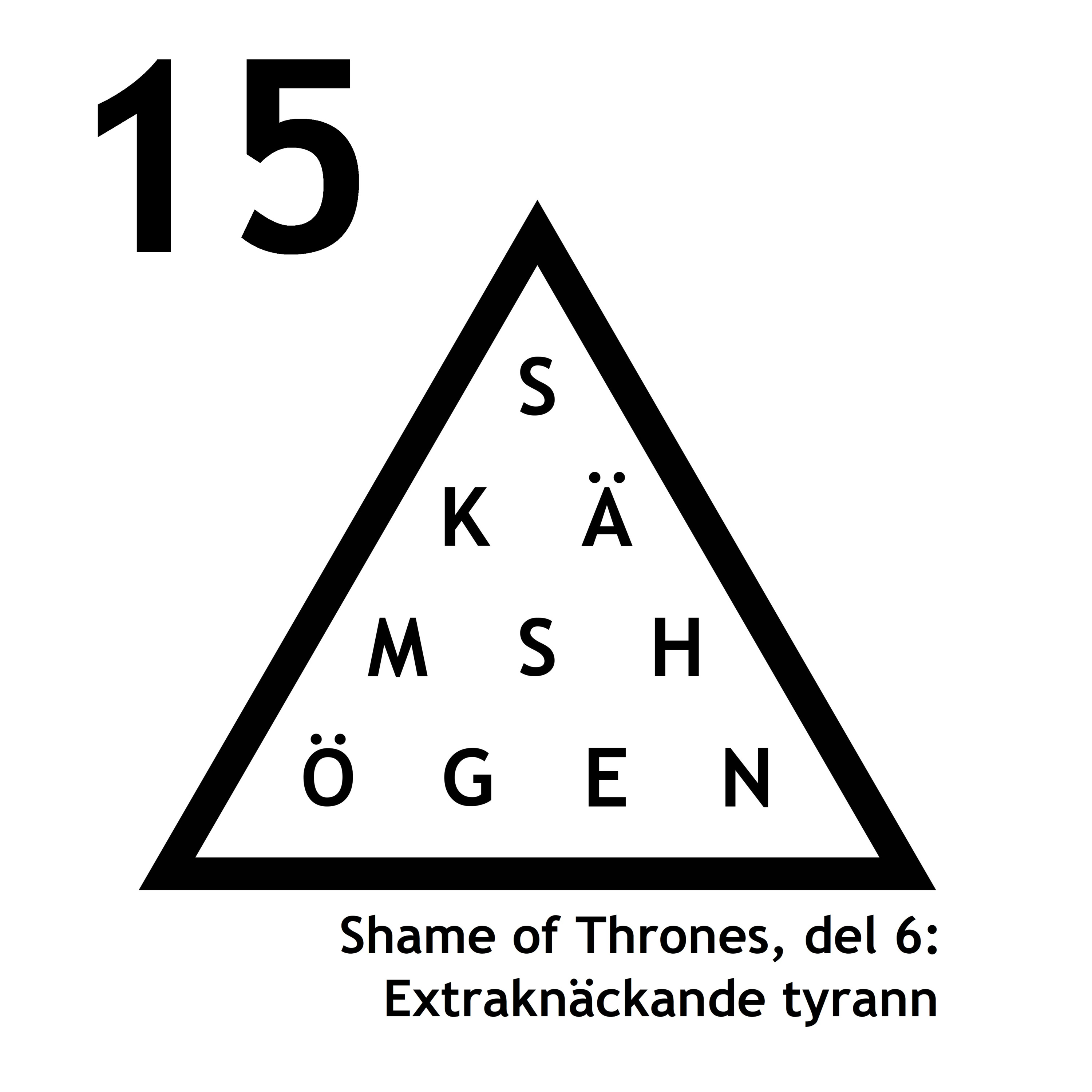 Avsnitt 15 - Shame of Thrones, del 6: Extraknäckande tyrann episode artwork