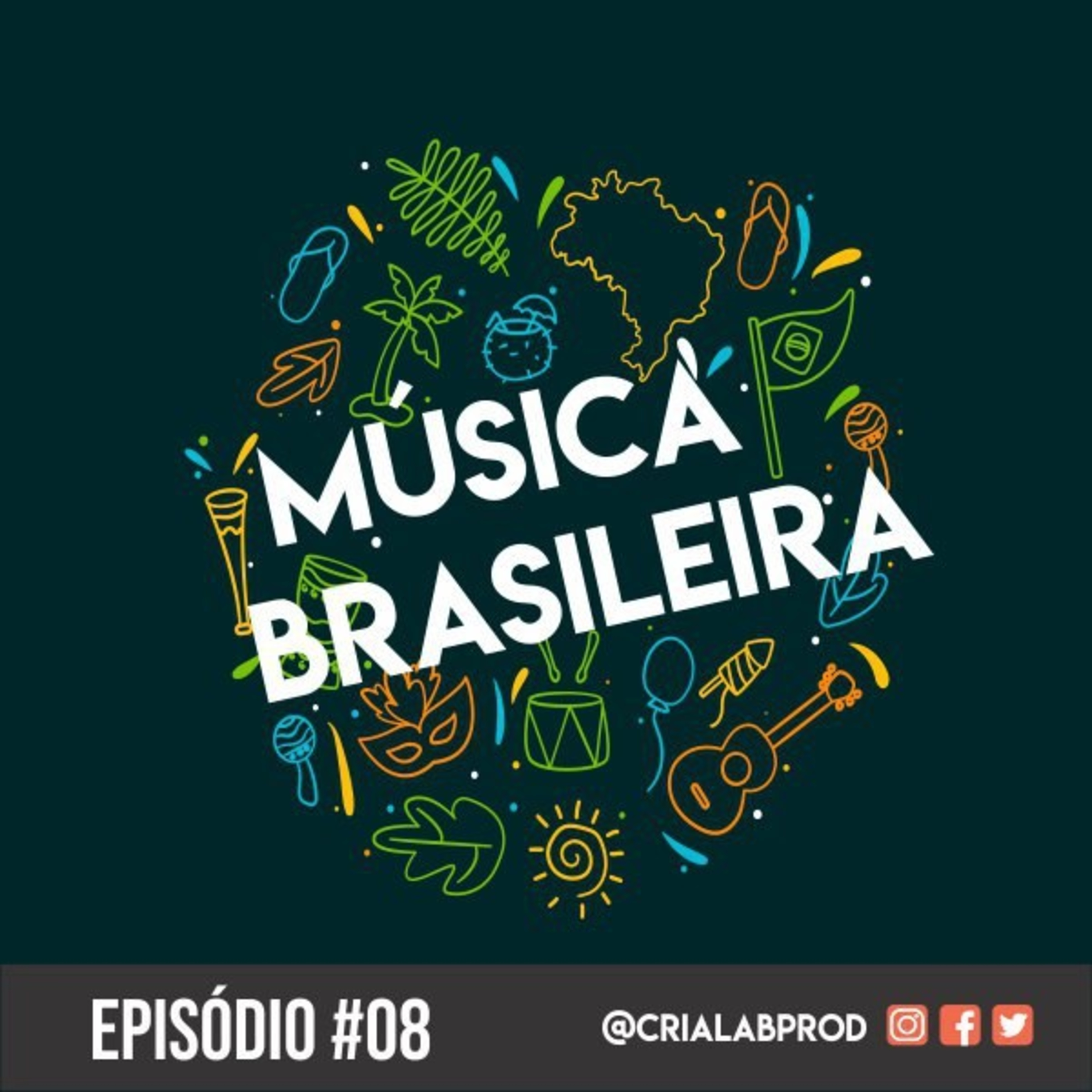 #08 Música Brasileira episode artwork