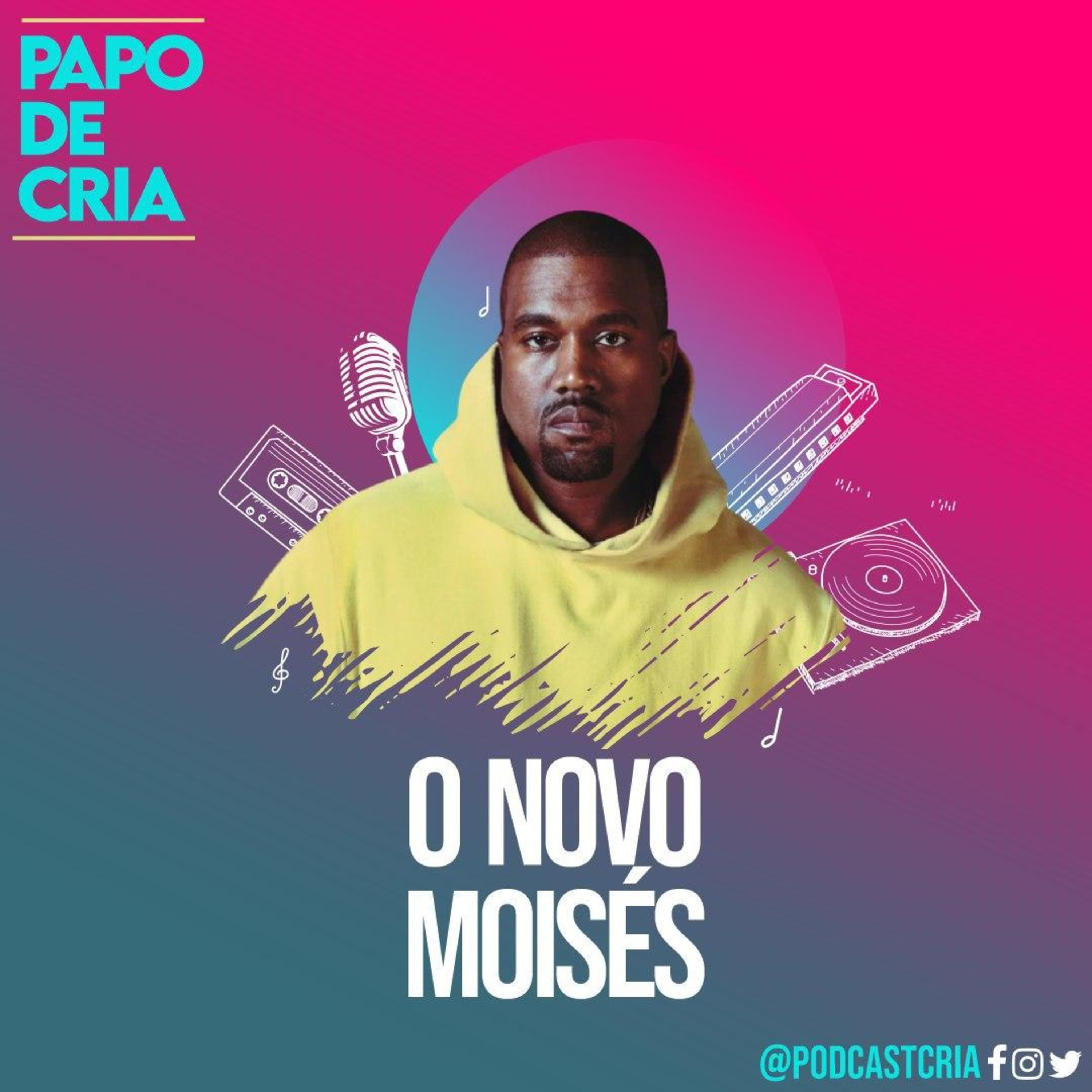 Papo de CRIA! 15 - O Novo Moisés  episode artwork