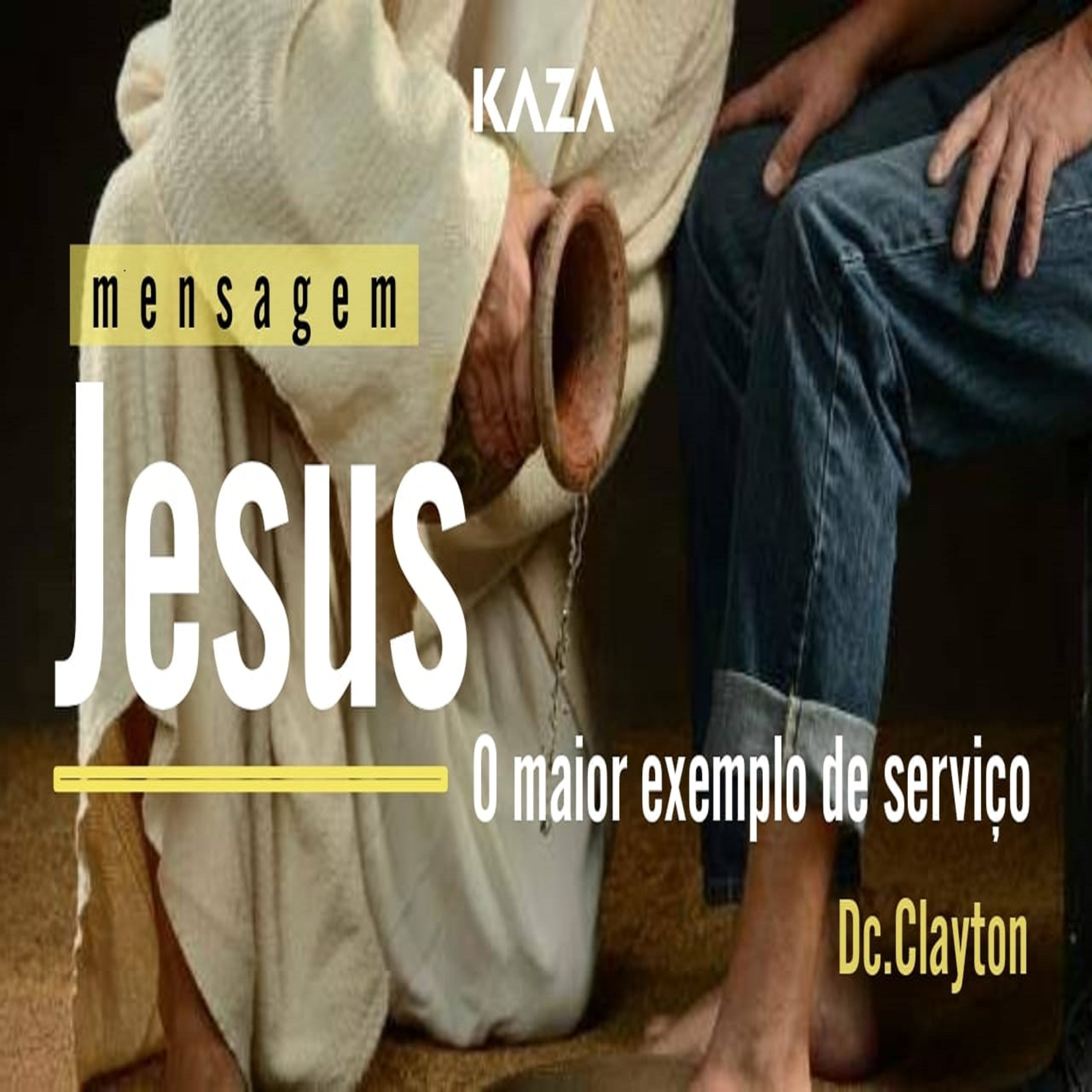 JESUS, O MAIOR EXEMPLO DE SERVIÇO | JOÃO 13 : 1-17 |  episode artwork