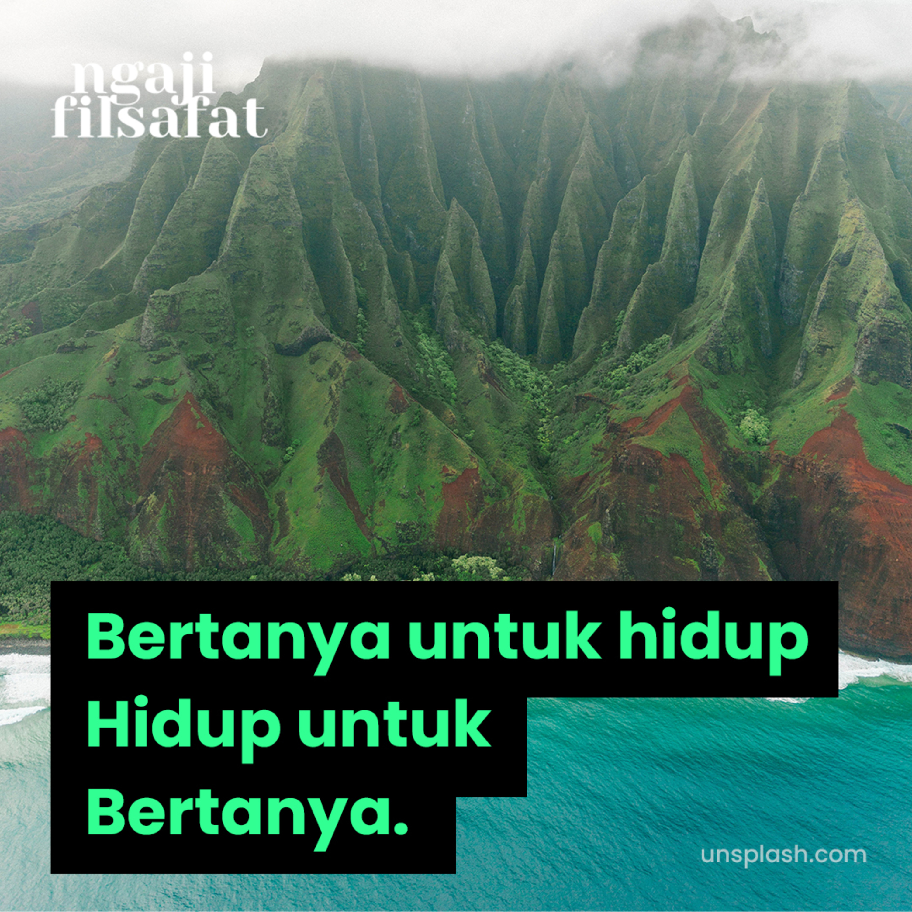 Bertanya Untuk Hidup, Hidup Untuk Bertanya - Ngaji Filsafat - Dr. Fahrudin Faiz episode artwork