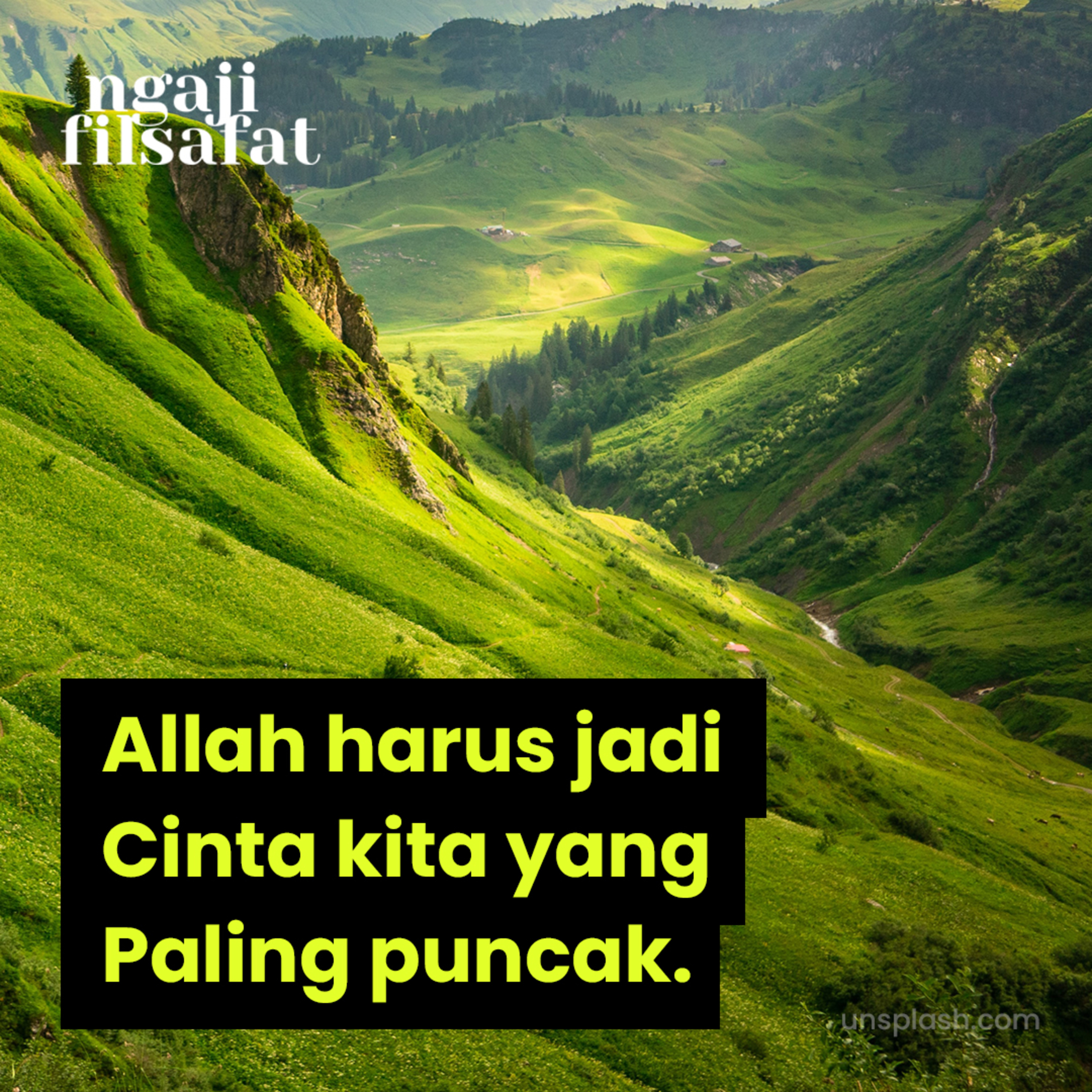 Allah Harus jadi Cinta Kita Yang Paling Puncak - Dr. Fahruddin Faiz S.Ag M.Ag - Ngaji Filsafat episode artwork