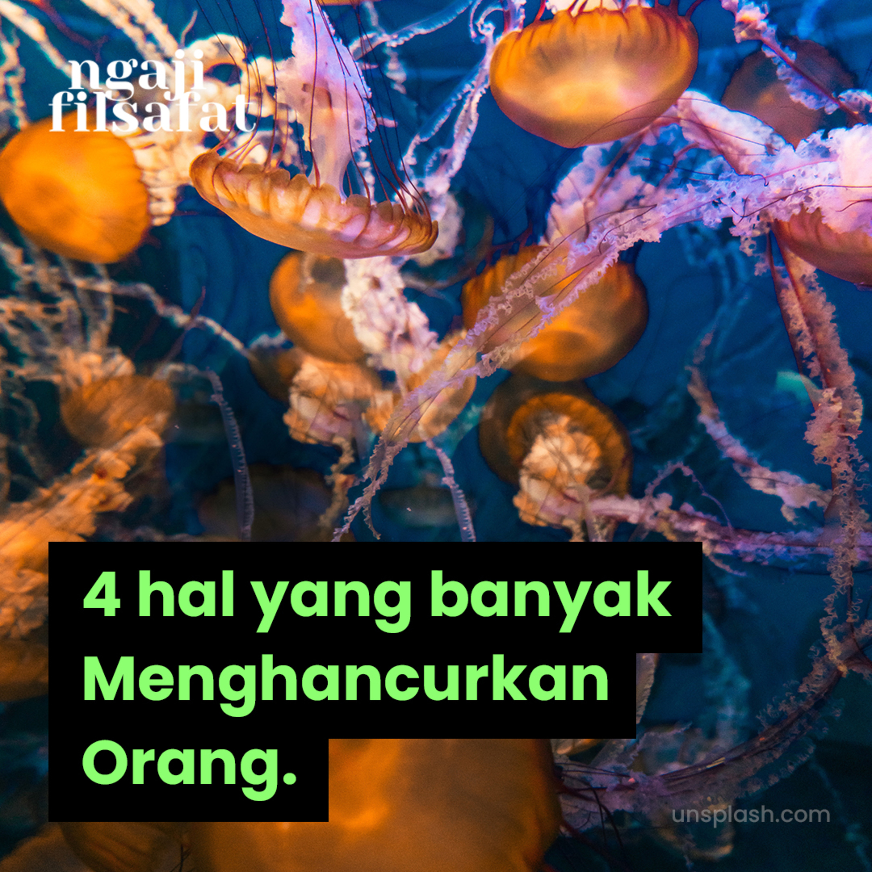 4 Hal Yang Paling Banyak Menghancurkan Orang - Dr. Fahrudin Faiz S.Ag M.Ag - Ngaji Filsafat episode artwork