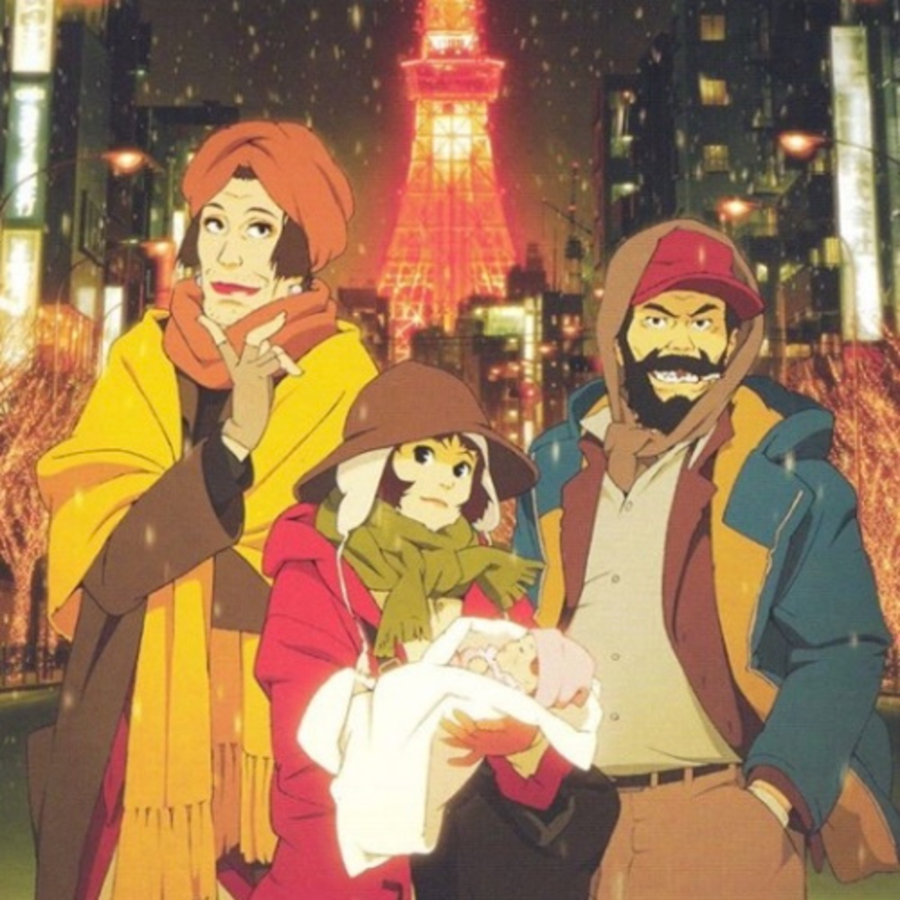 Bonus: Tokyo Godfathers episode artwork