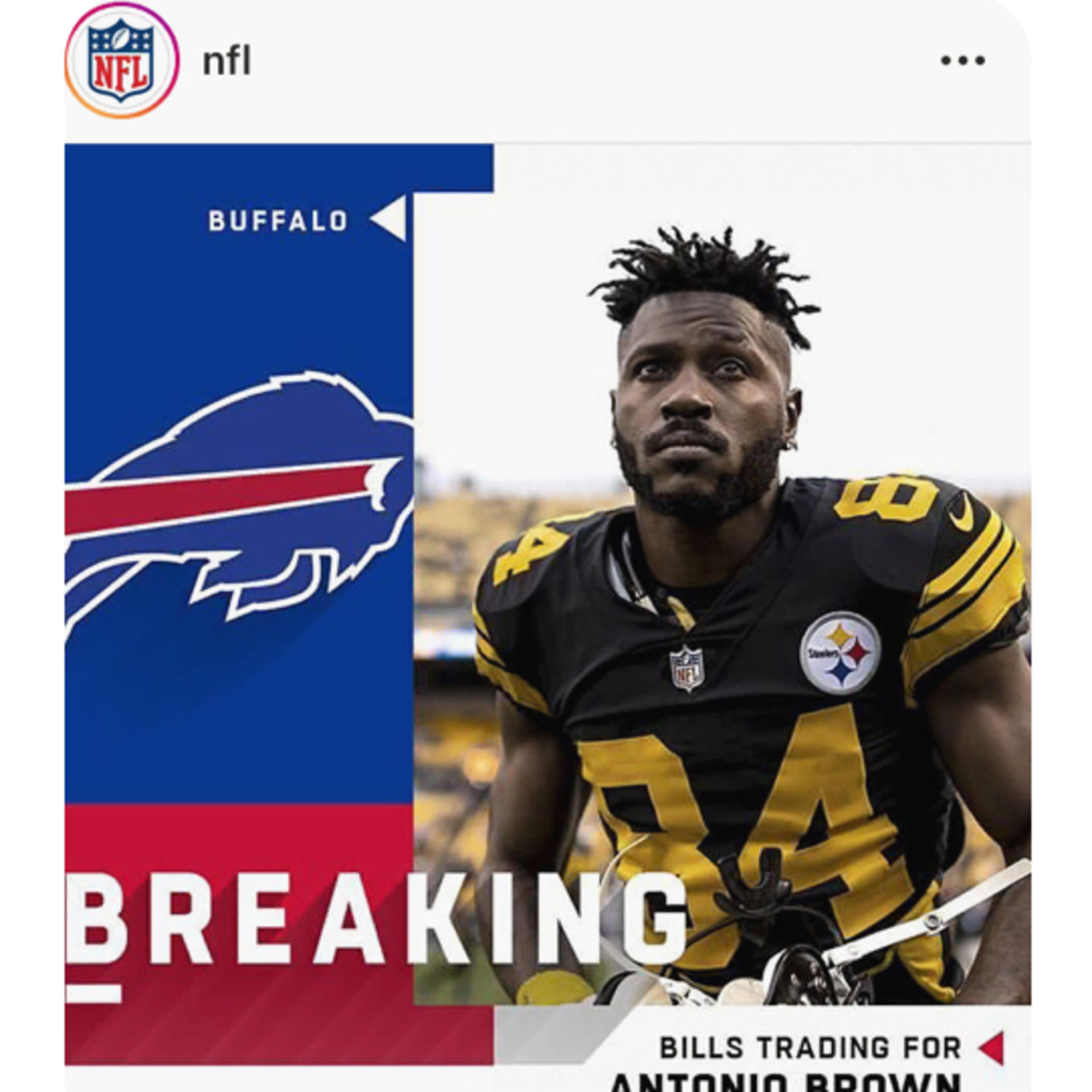 Antonio Brown to the Bills? 🧐