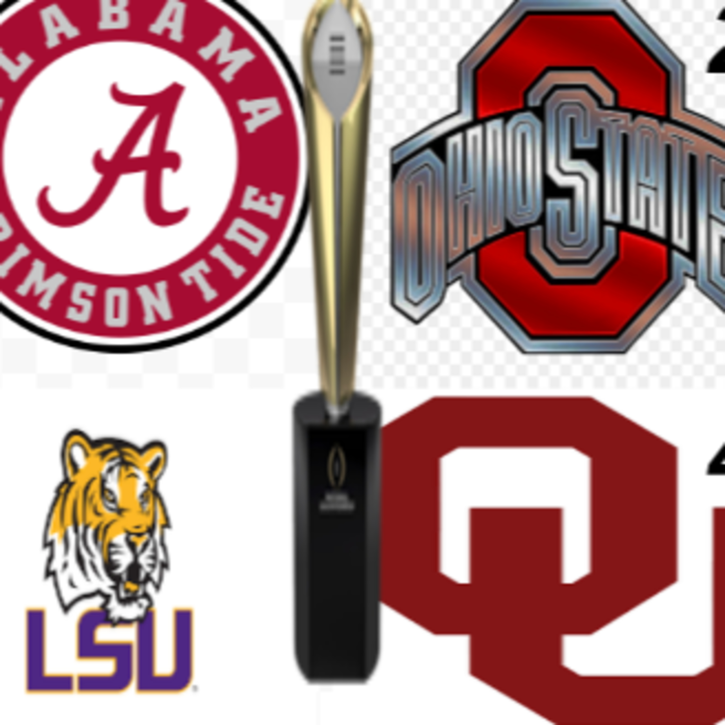My CFP rankings pre-week 9 episode artwork