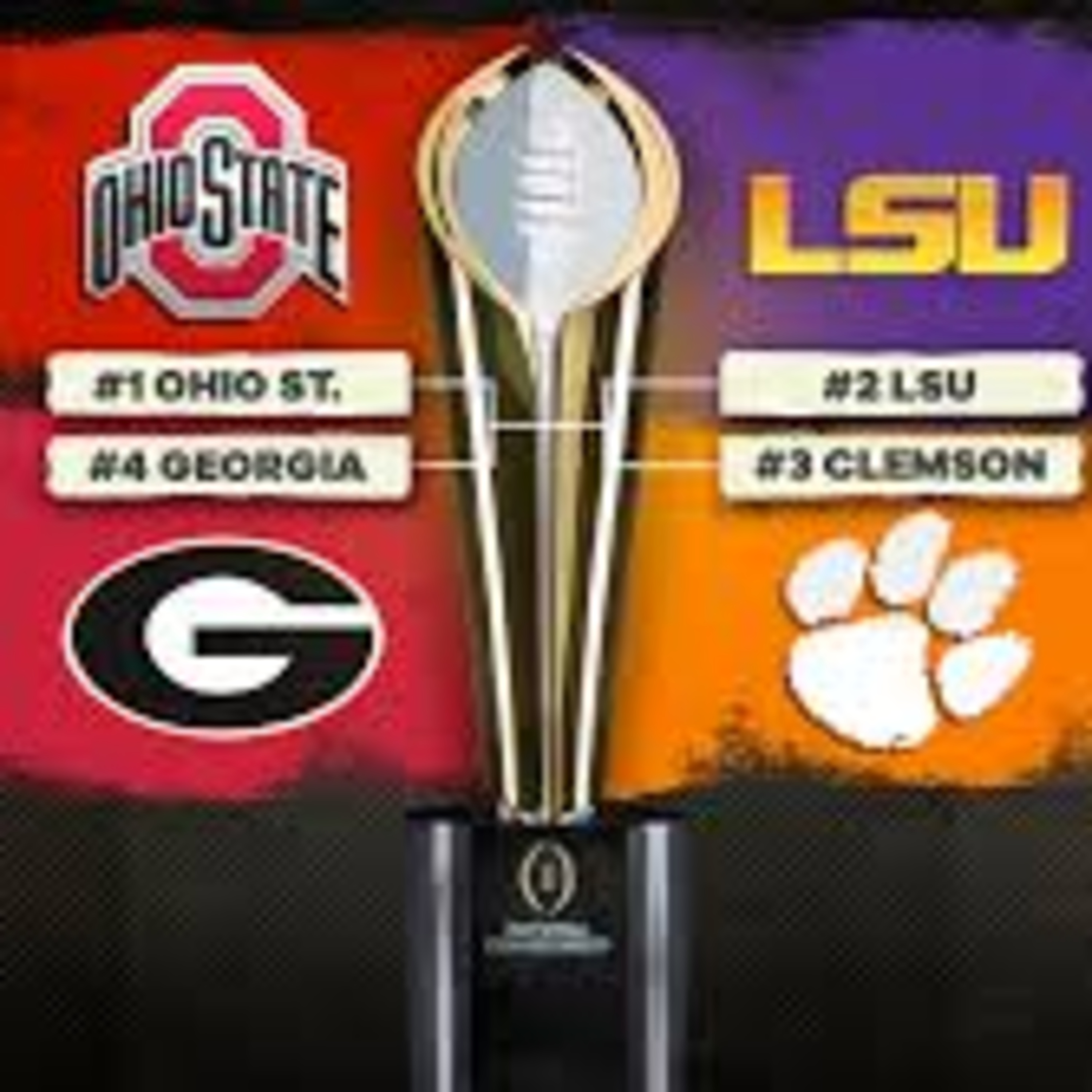 Reaction to the CFP rankings! episode artwork