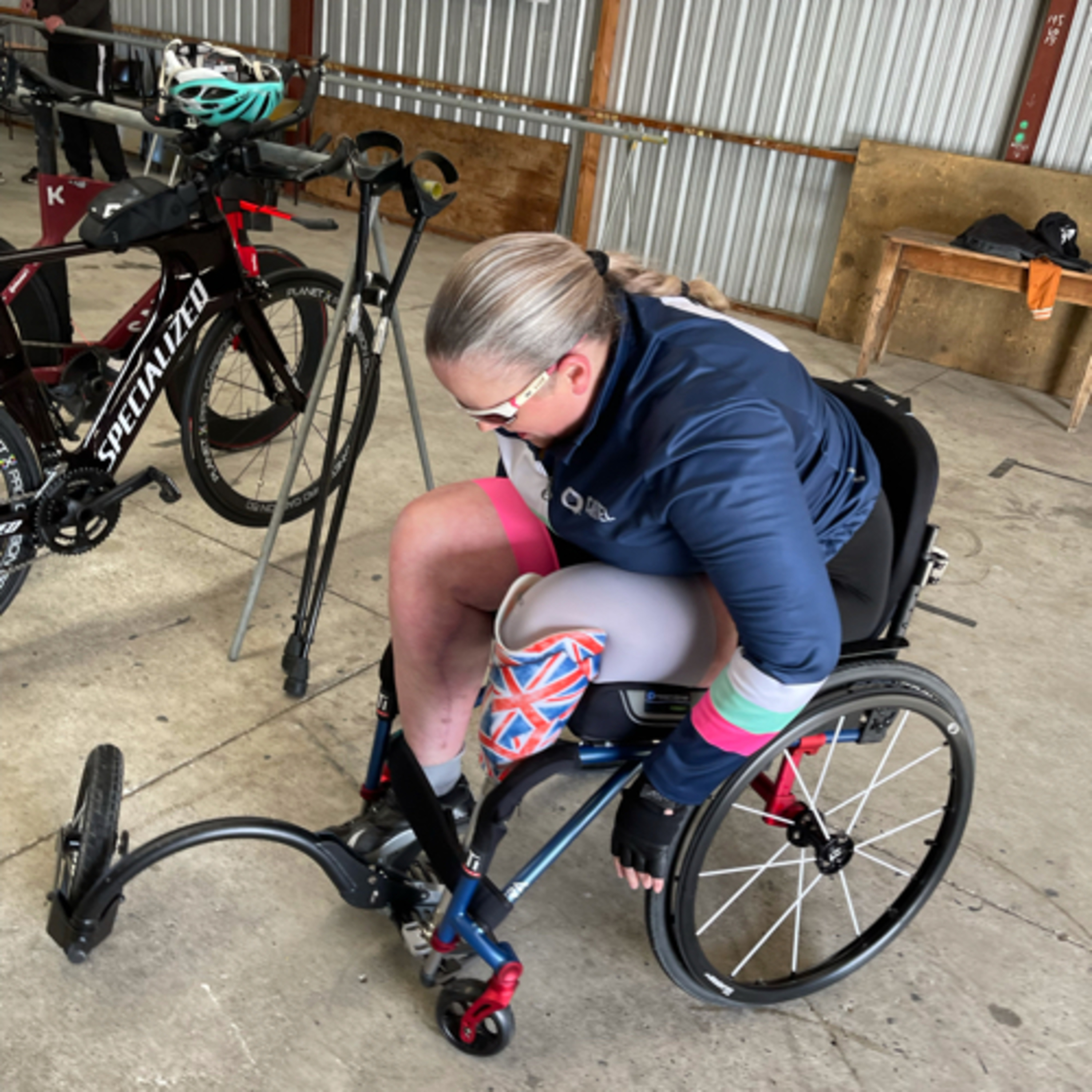 Winter duathlon 4/4 testing out the actual racing bike 