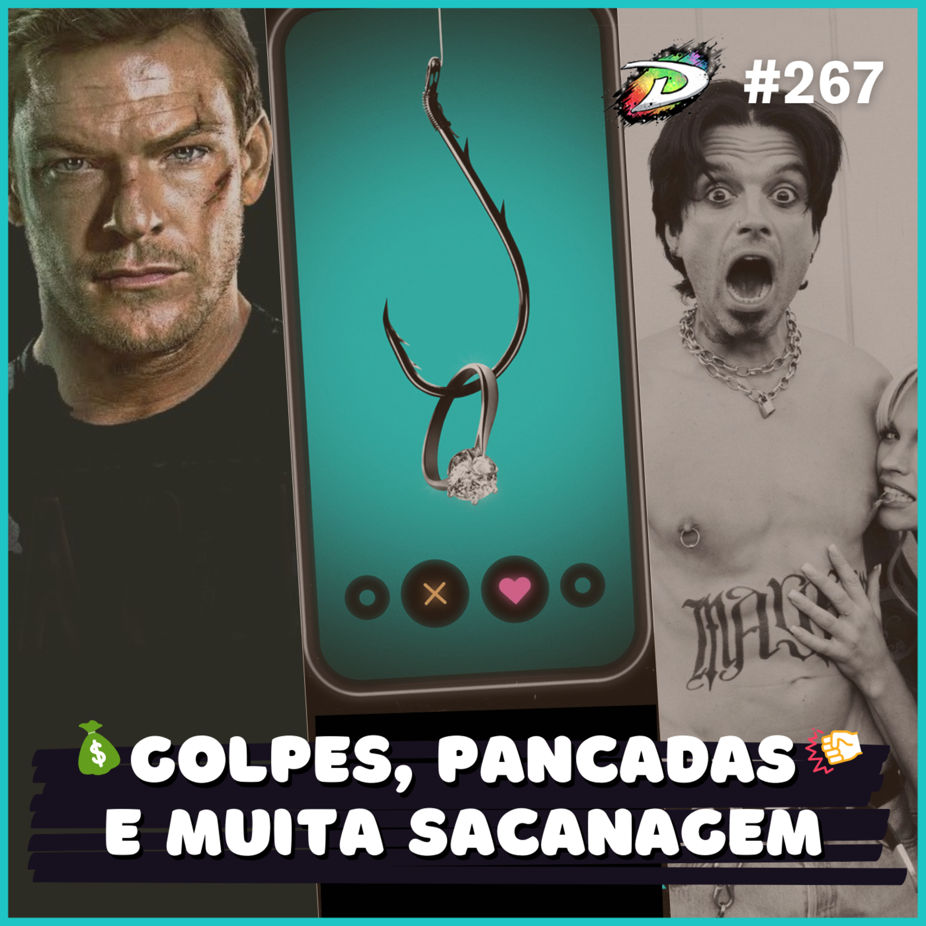 #267 - Pam & Tommy, O Golpista do Tinder, Reacher e muito mais