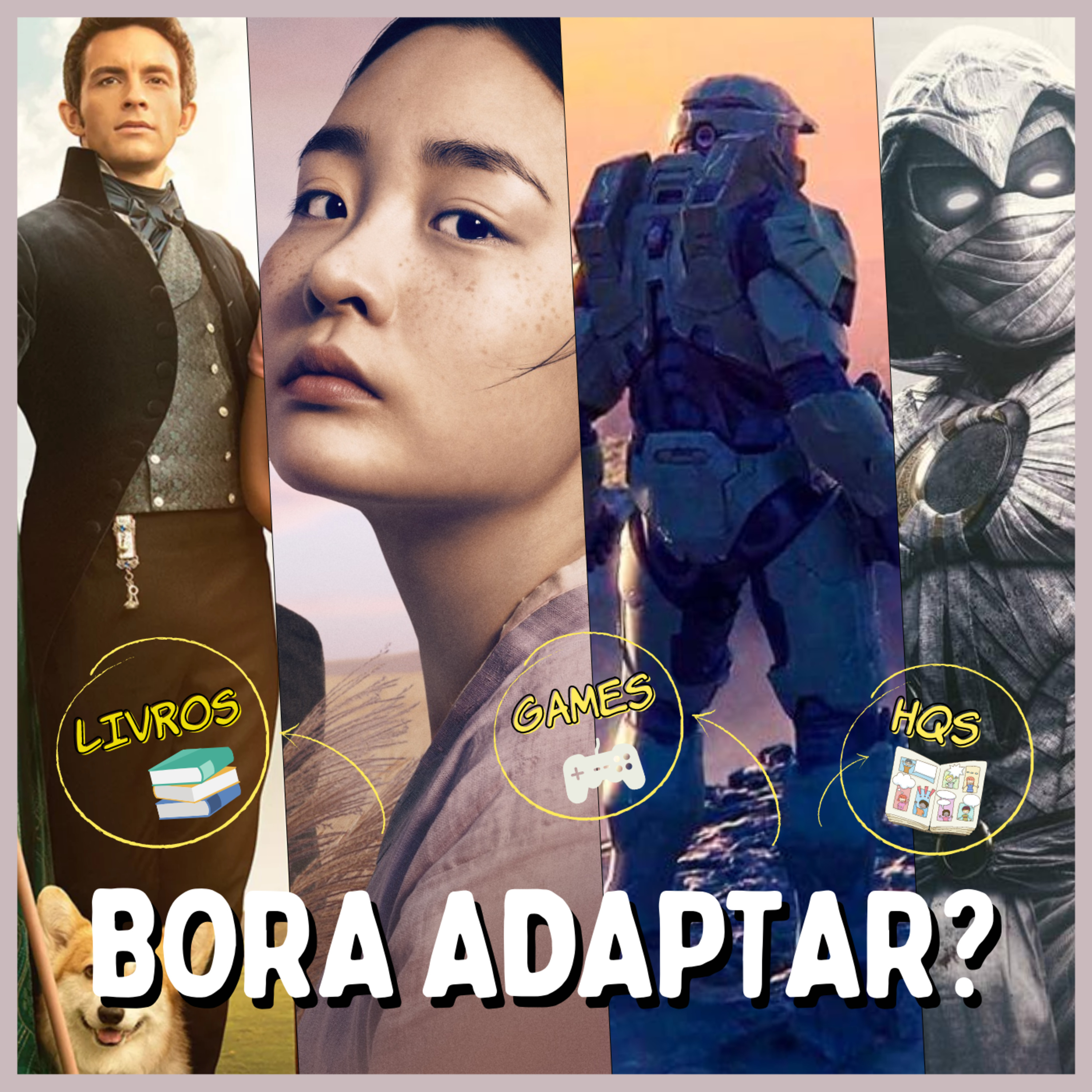 #274 - Pachinko, Bridgerton, Cavaleiro da Lua, Halo e o Tapão do Will Smith