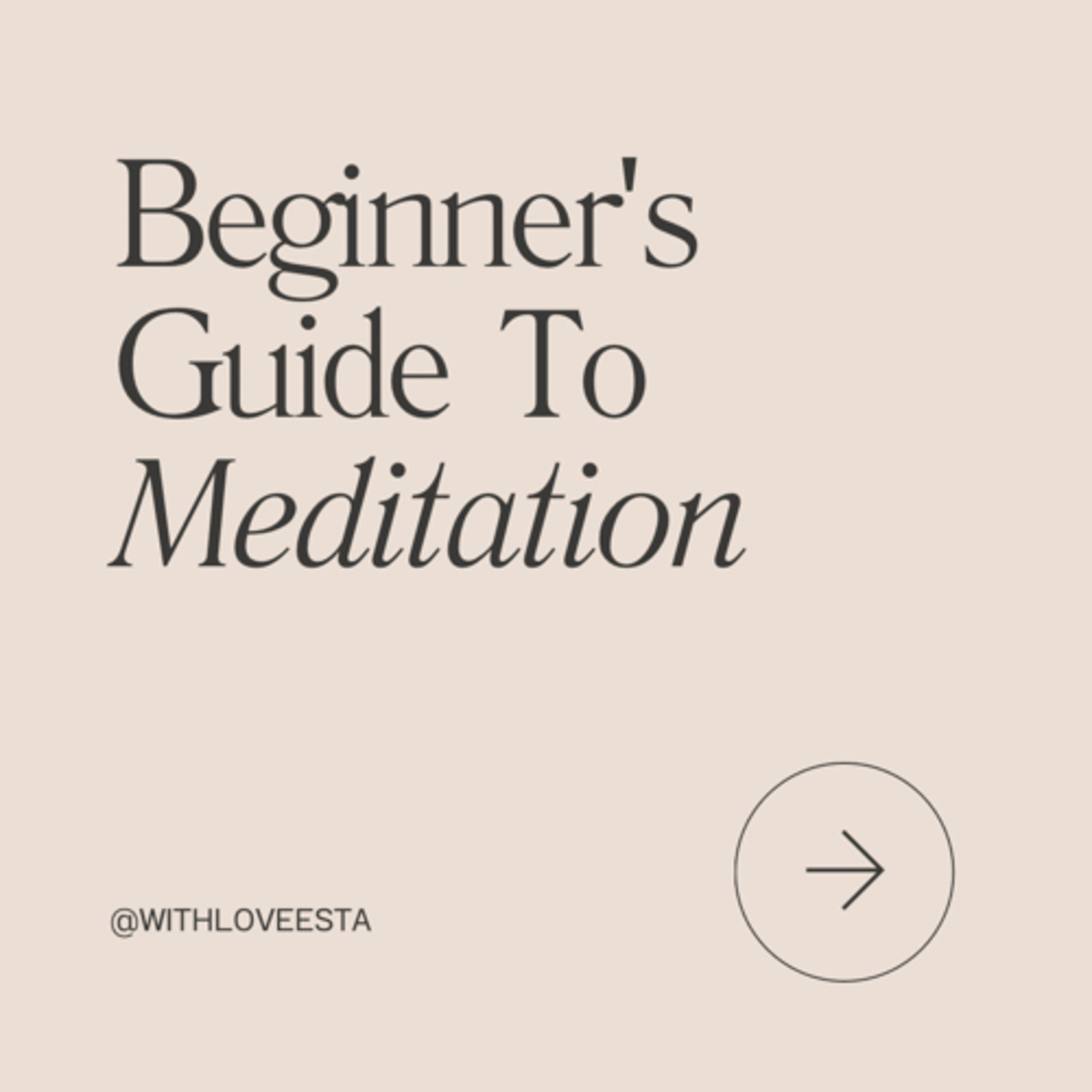 Meditation for Beginners  episode artwork
