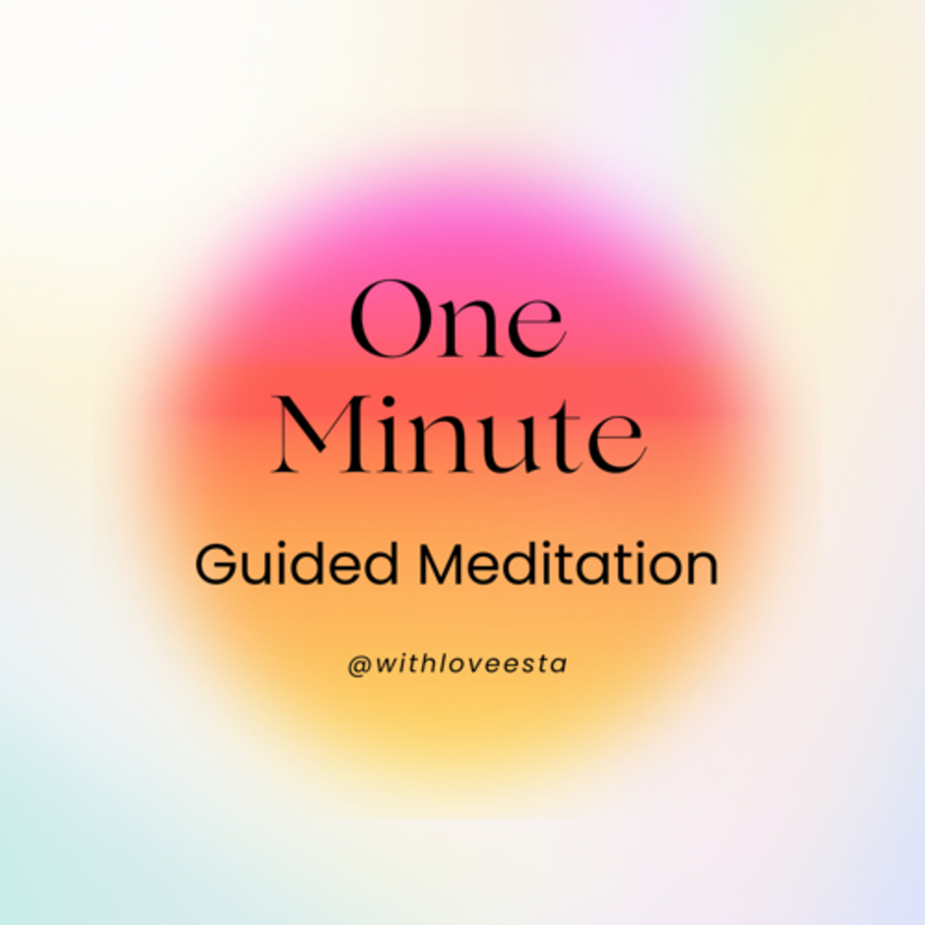 One Minute Meditation episode artwork