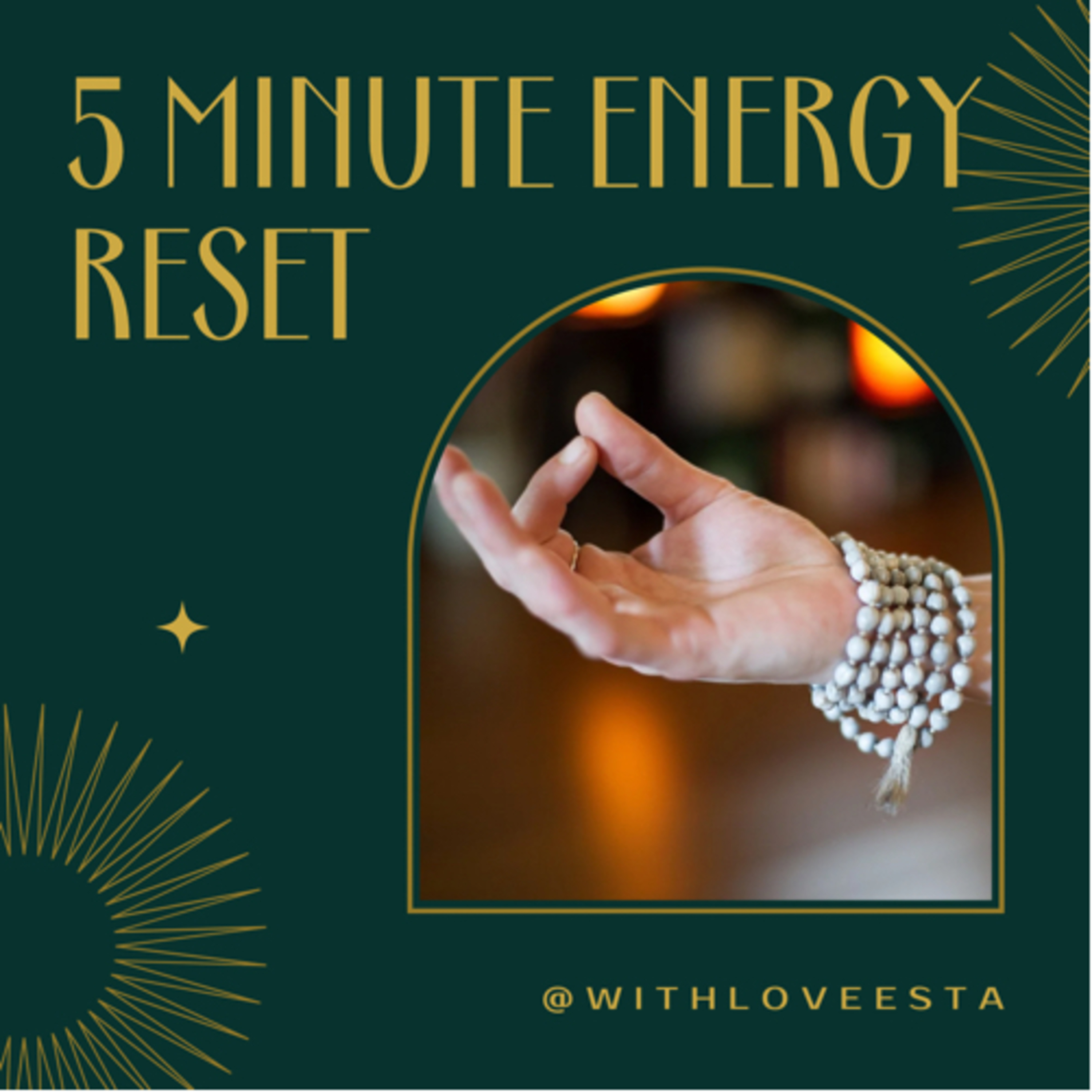 Five Minute Energy Reset episode artwork
