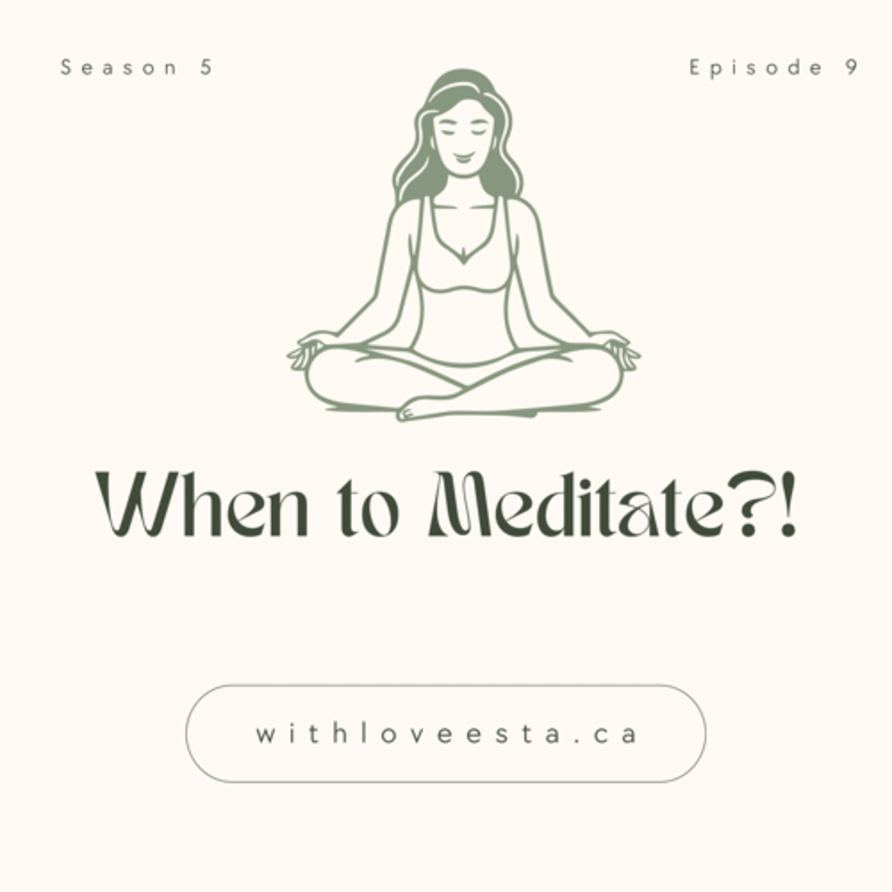 When to Meditate?! episode artwork