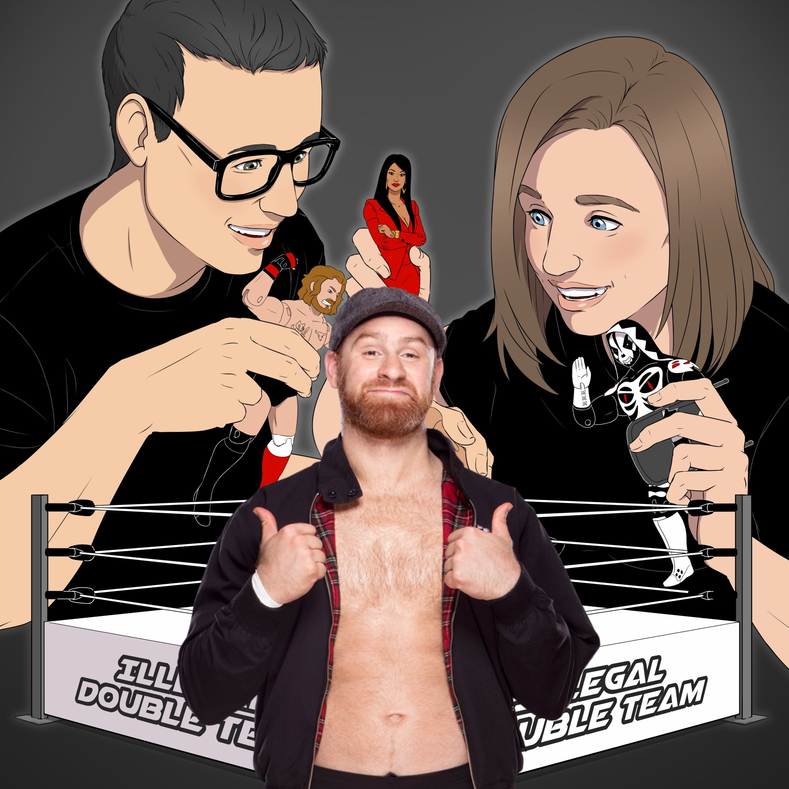 Episode 65: Sami Zayn is Back, NOAH's Hard Style, the Great Kyle O'Reilly, the Gargano Way and a Look at the 2020 G1 Climax episode artwork