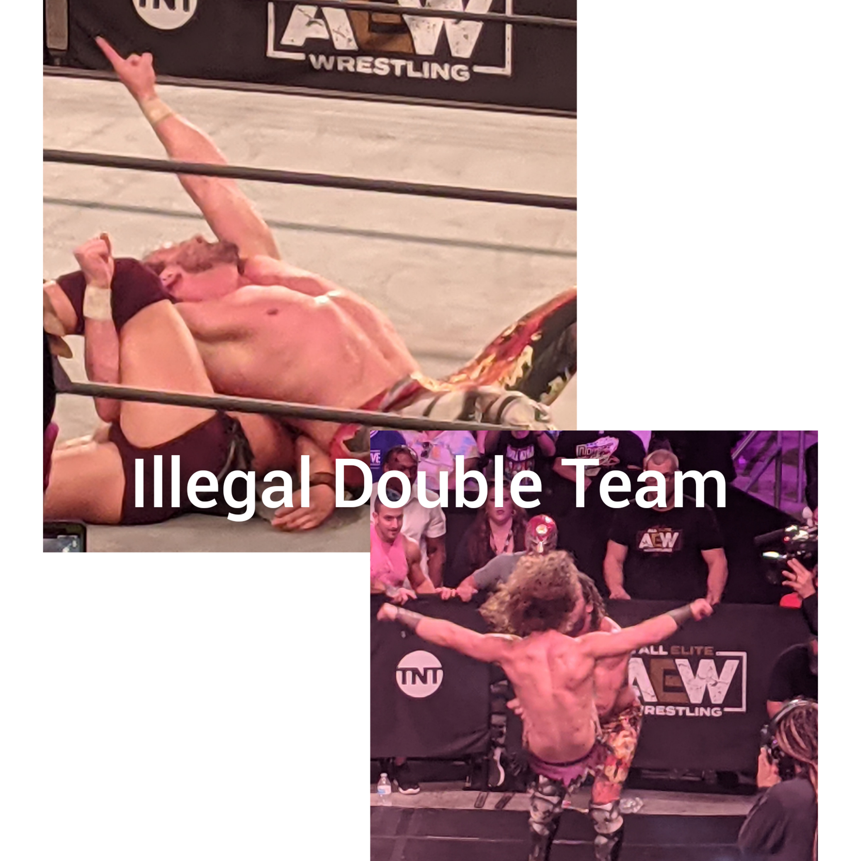 Illegal Double Team 73: Who is the REAL BAD GUY in the Kenny Omega/Hangman Page feud, a ROAD TRIP to Jacksonville, two big PPV surprises and the WWE Queen quiets the crowd! episode artwork
