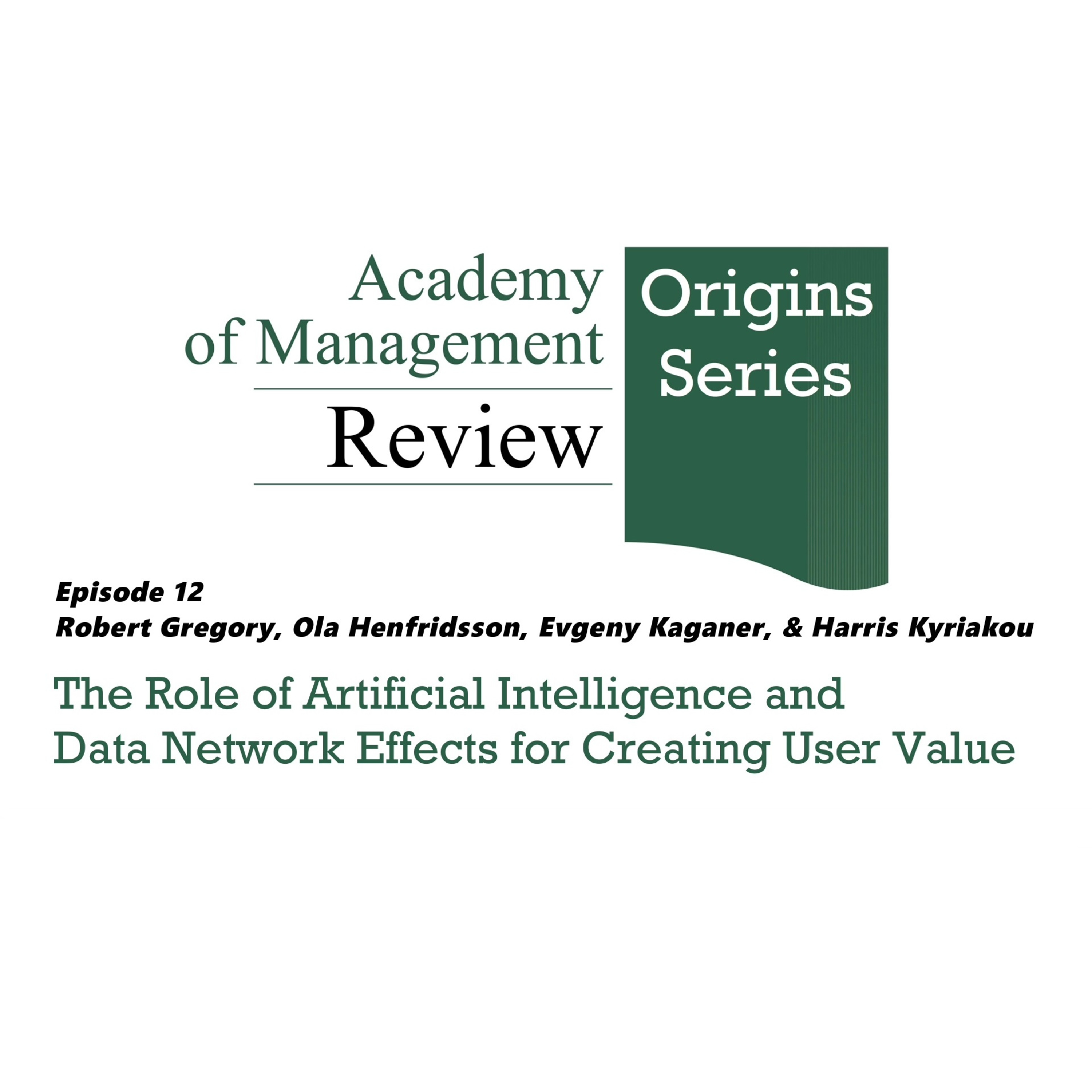 Academy of Management Review Origins Series